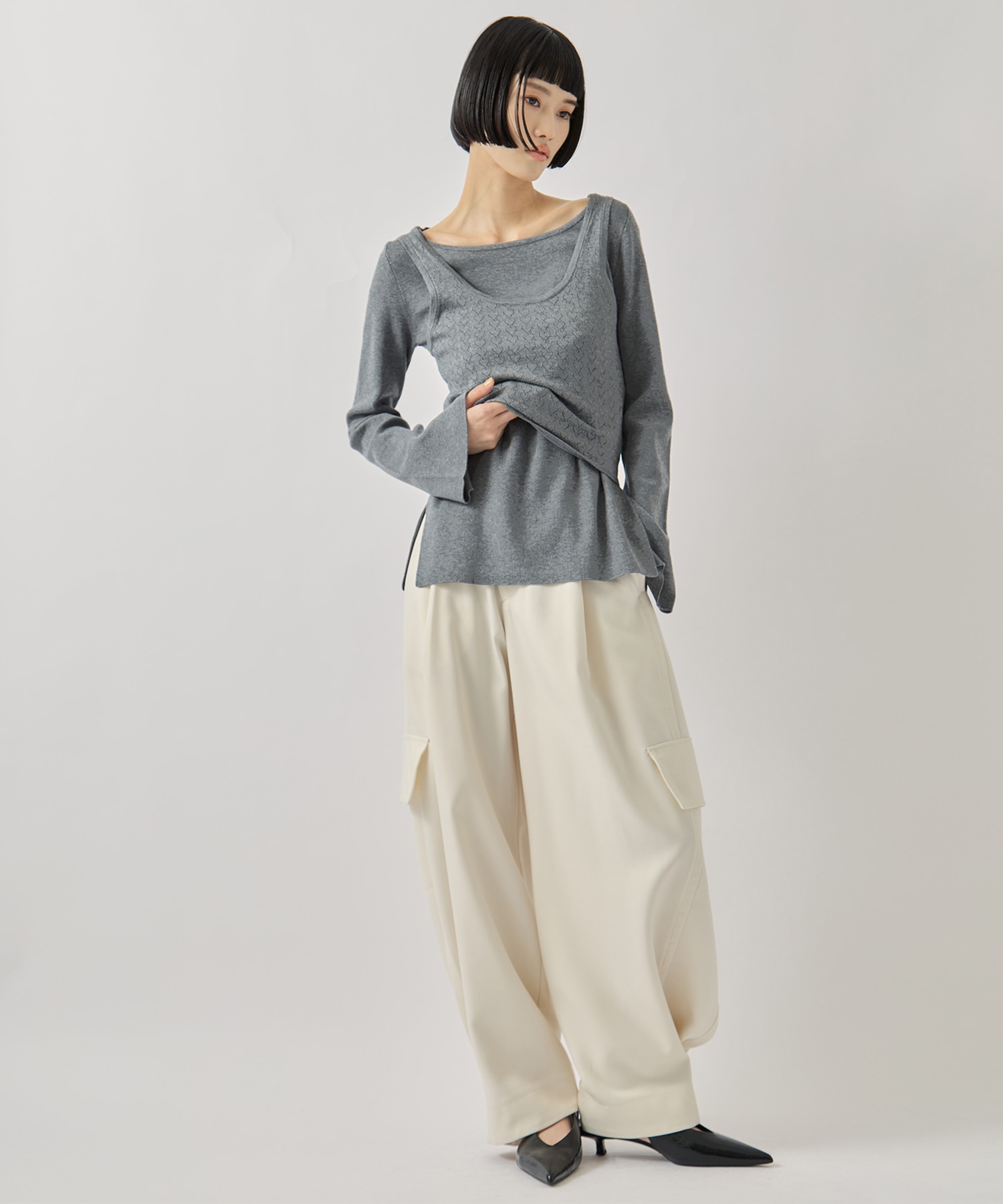 HEART TANK KHEART TANK KNIT SET AMERI