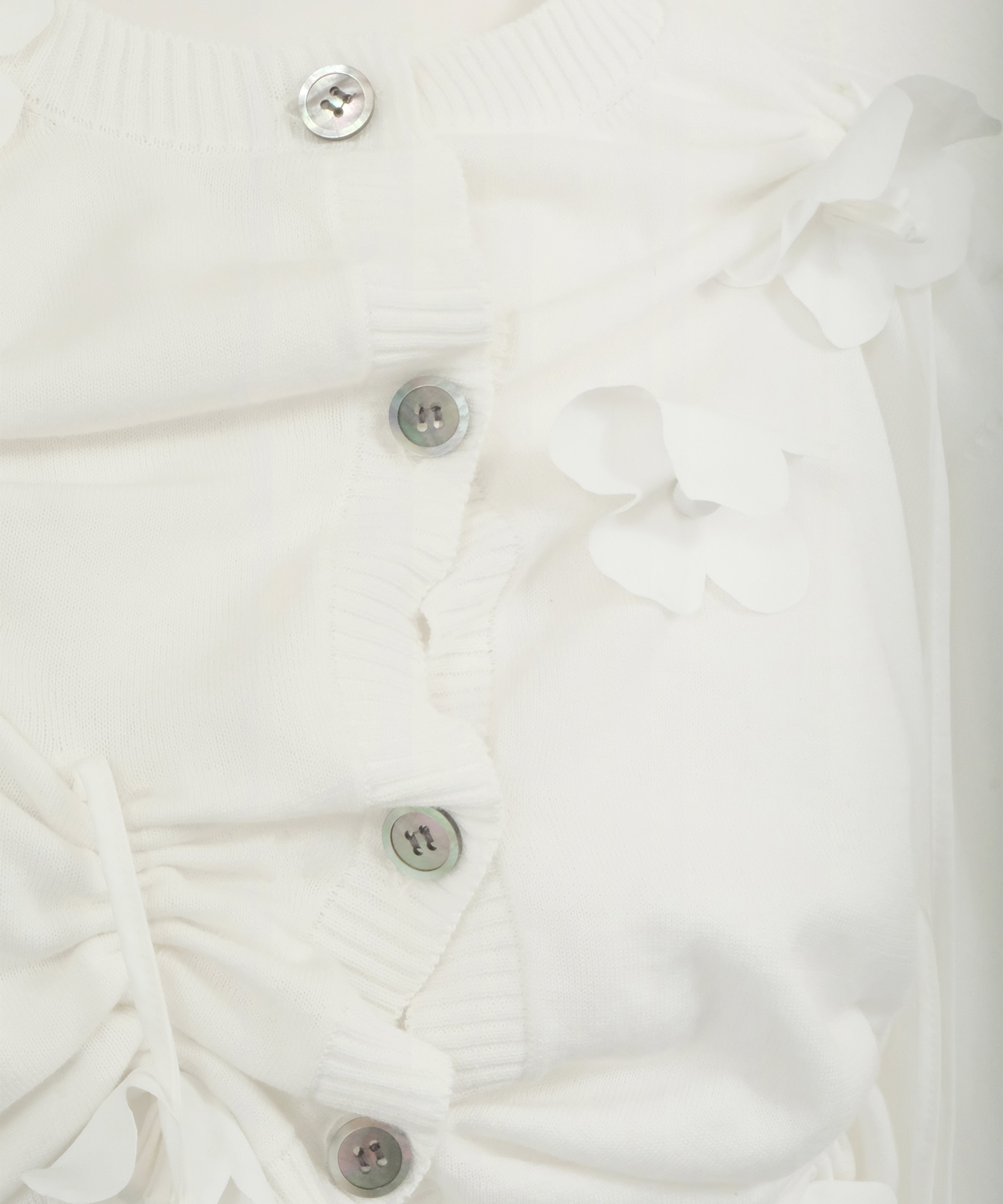 POPPY FLOWER CARDIGAN RIV NOBUHIKO