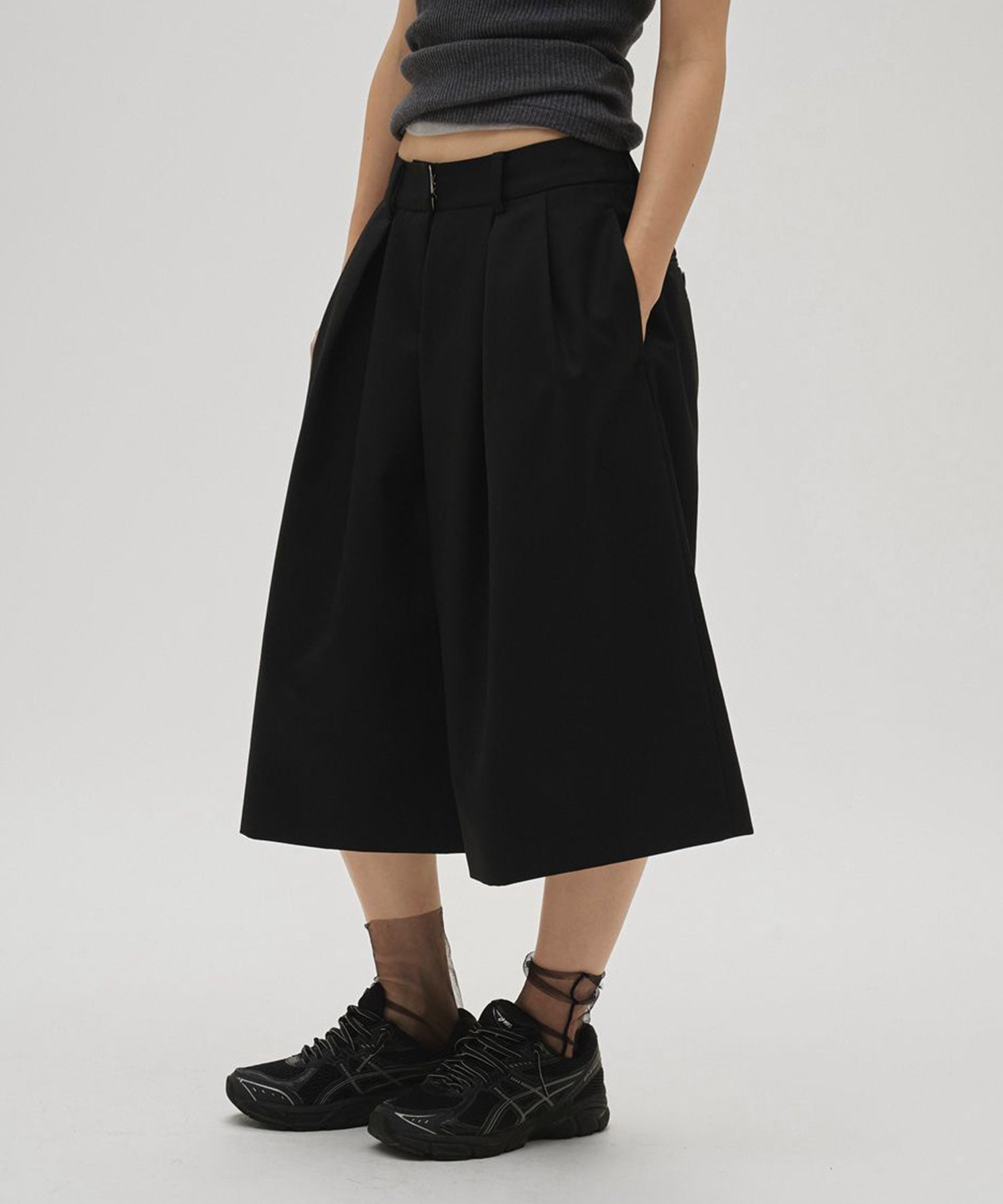 Twill Bermuda Pants TODAYFUL