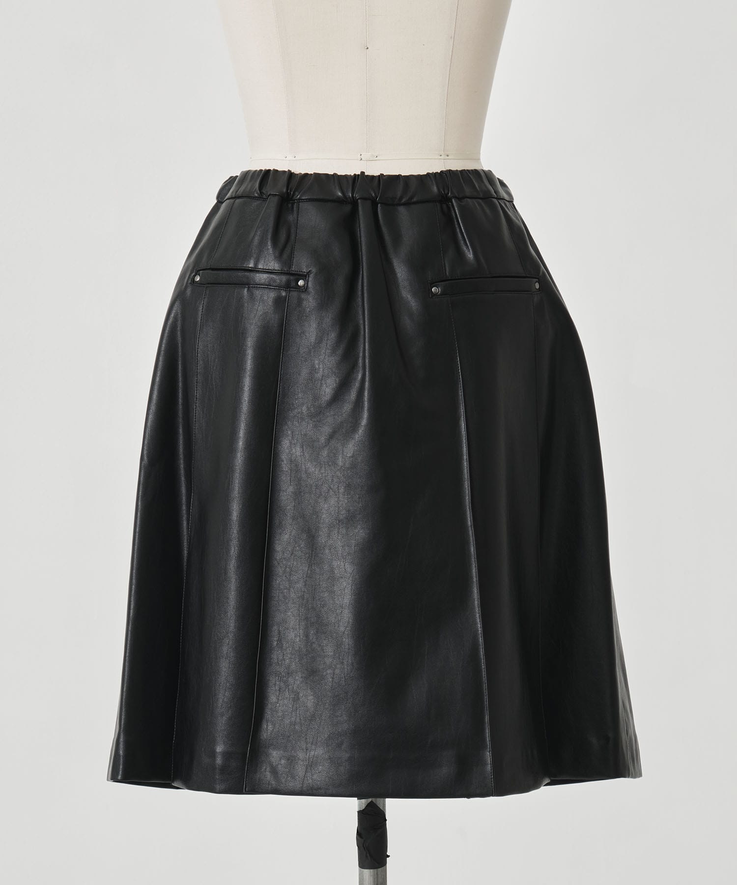 JENNY BOX PLEATED HALF SKIRT AMERI