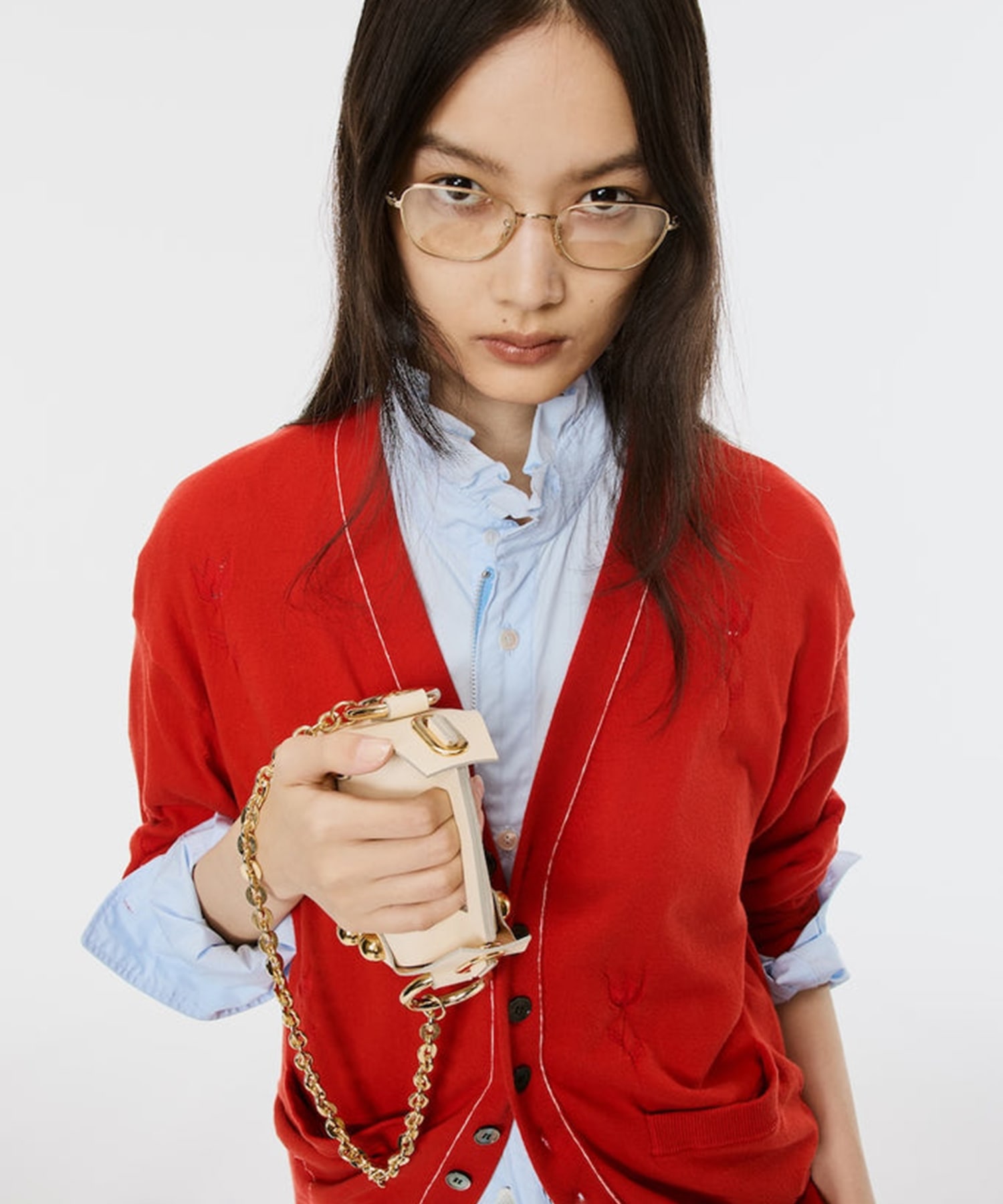 LEATHER CAKE BAG PETIT MASU