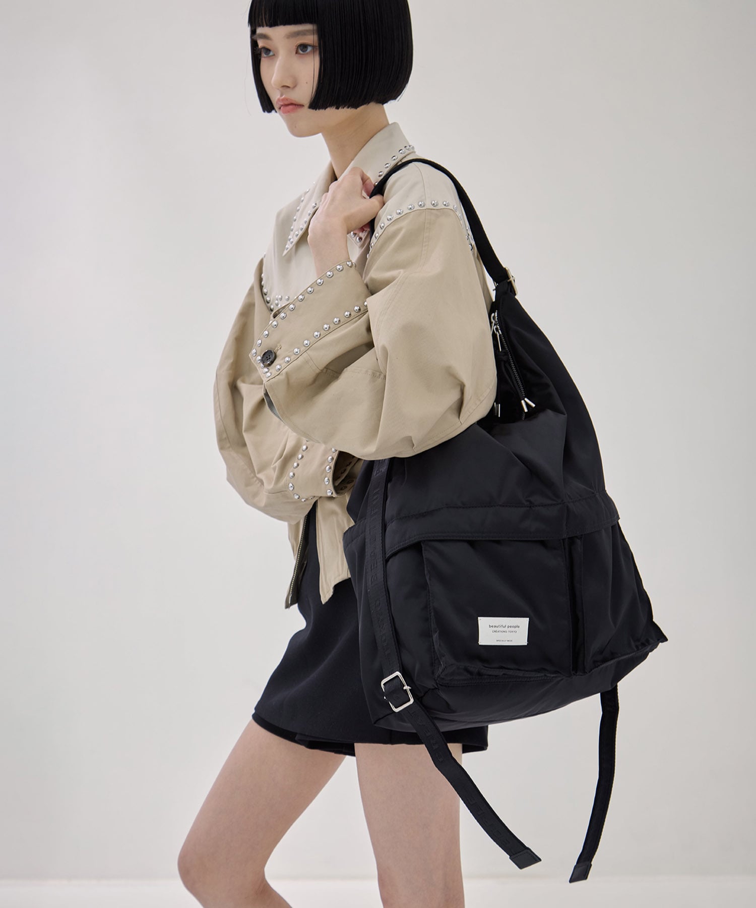 別注nylon 3WAY shoulder bag beautiful people