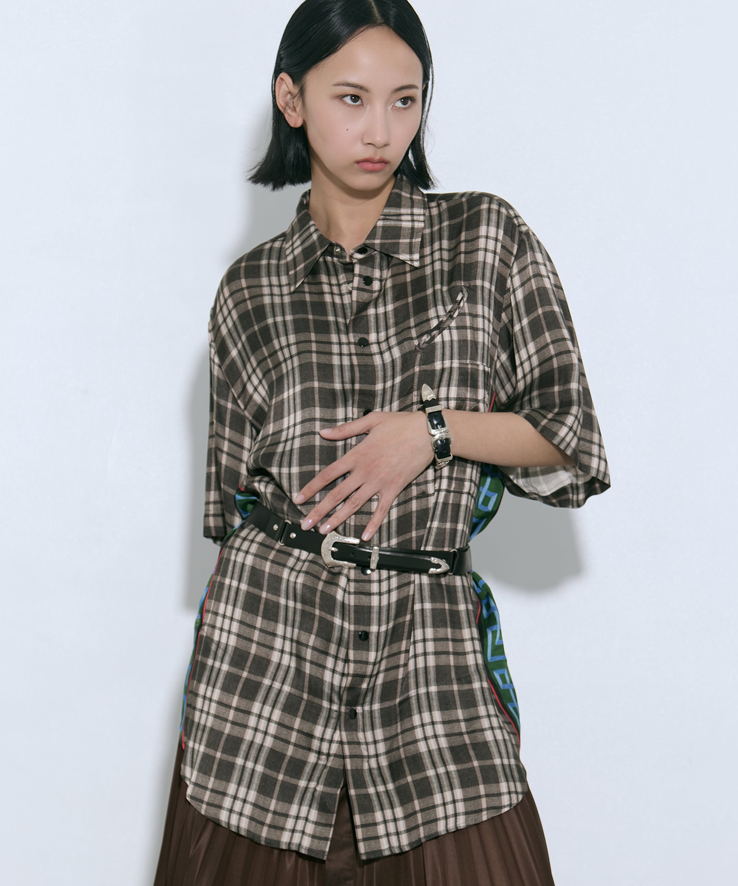 Double buckle concho bangle TOGA