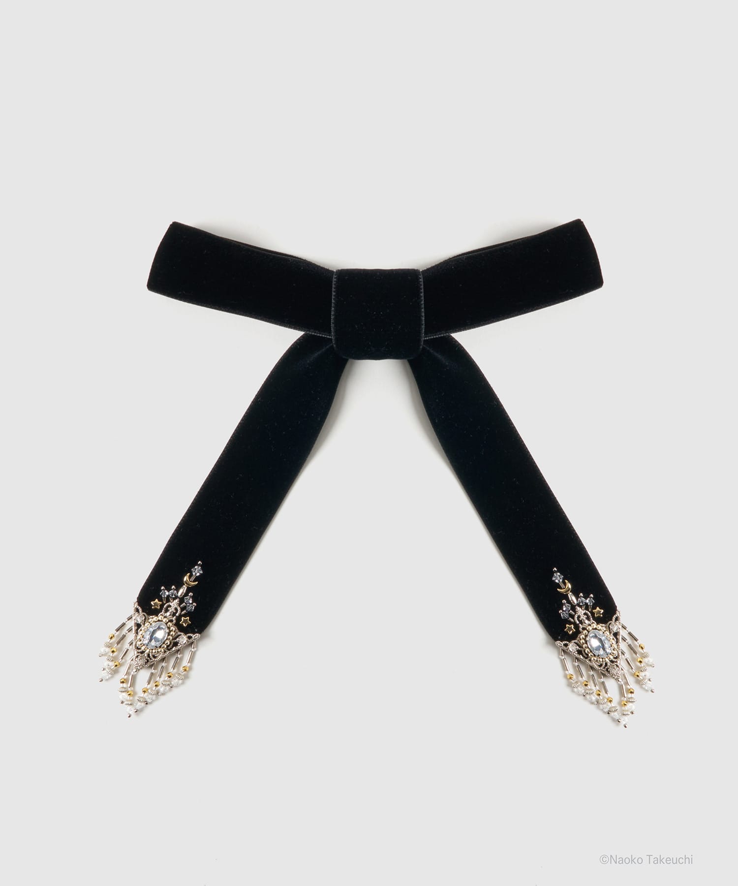 Sailor Moon crystal silver tip velvet long ribbon tanakadaisuke