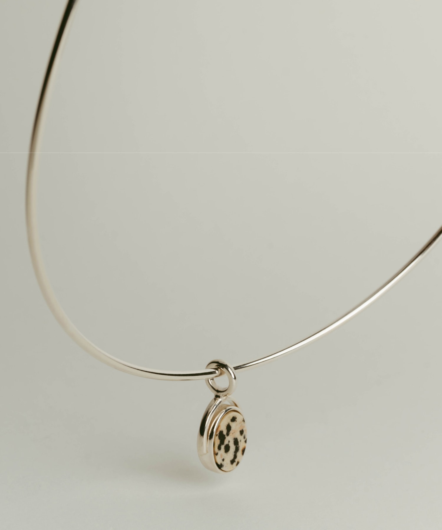 two sides necklace Dalmatian BRKUMO
