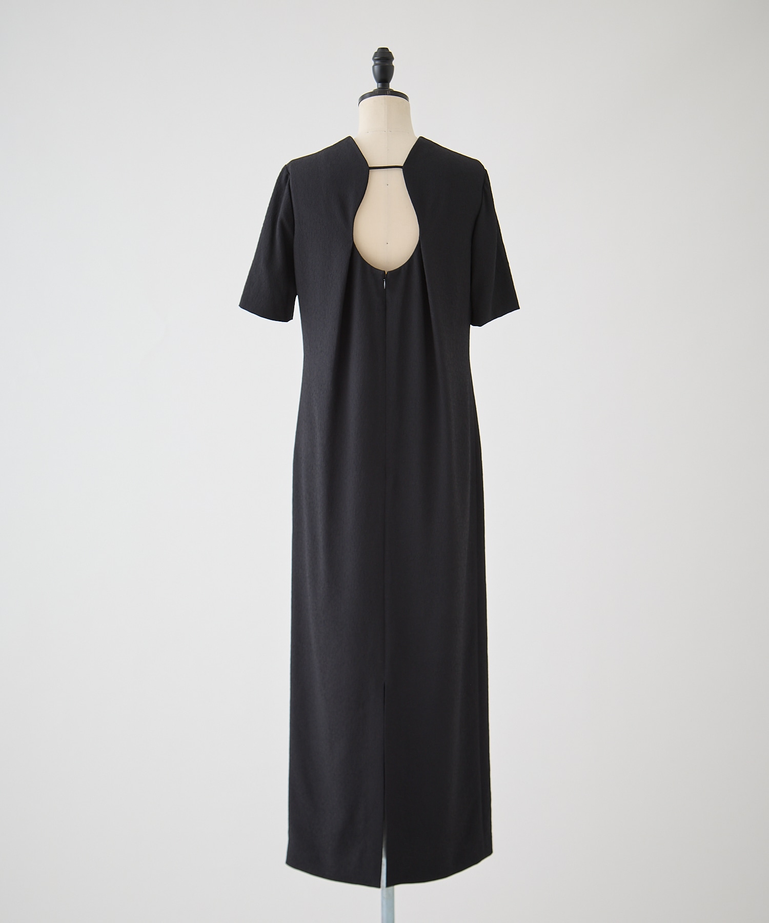 Floral Jacquard Square Neck Dress Mame Kurogouchi