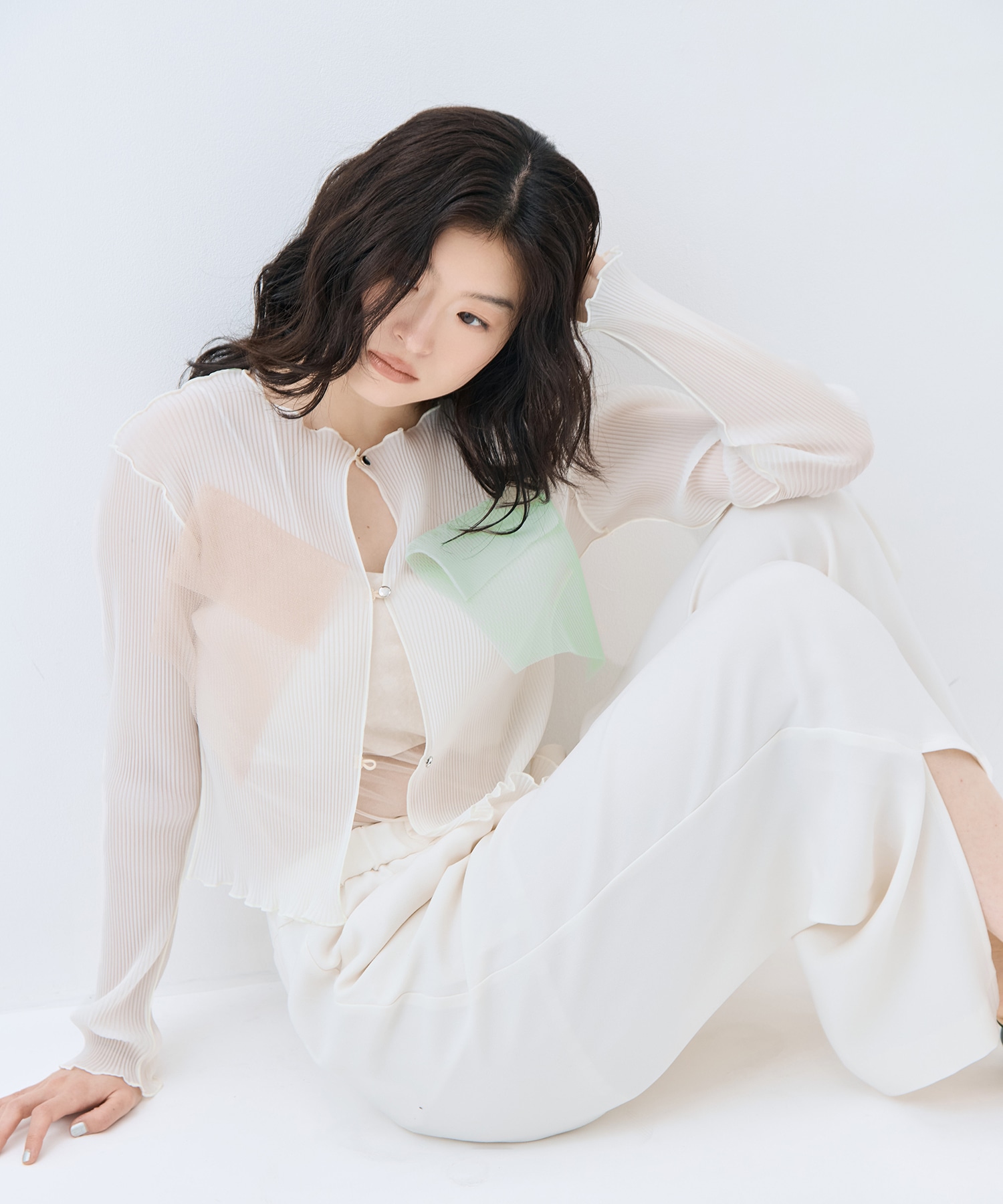 別注　シアーラメカーディガン kotohayokozawa