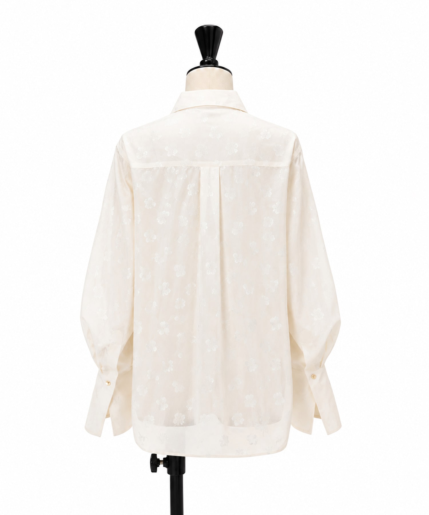 Floral Jacquard Oversized Shirt Mame Kurogouchi