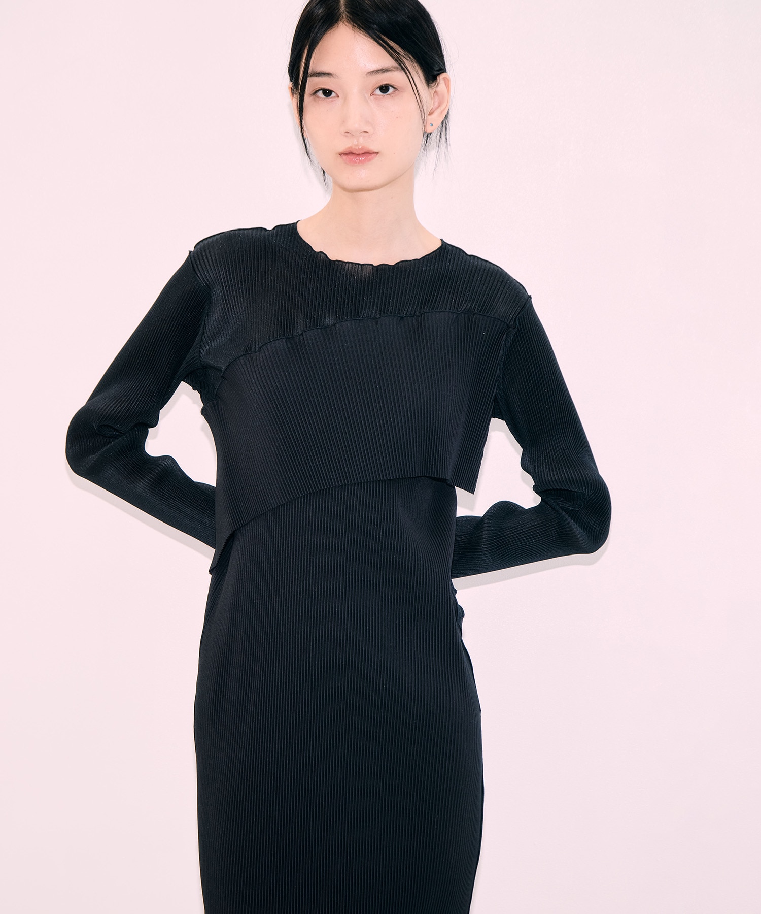 別注 SHEER DOCKING DRESS kotohayokozawa