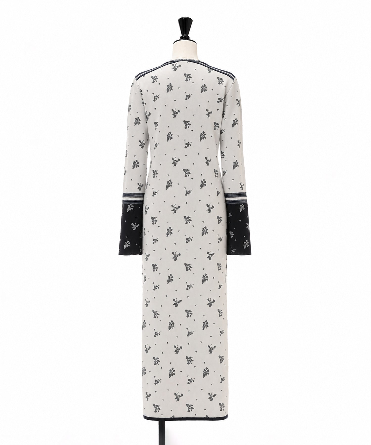 Floral Jacquard Knit Dress Mame Kurogouchi