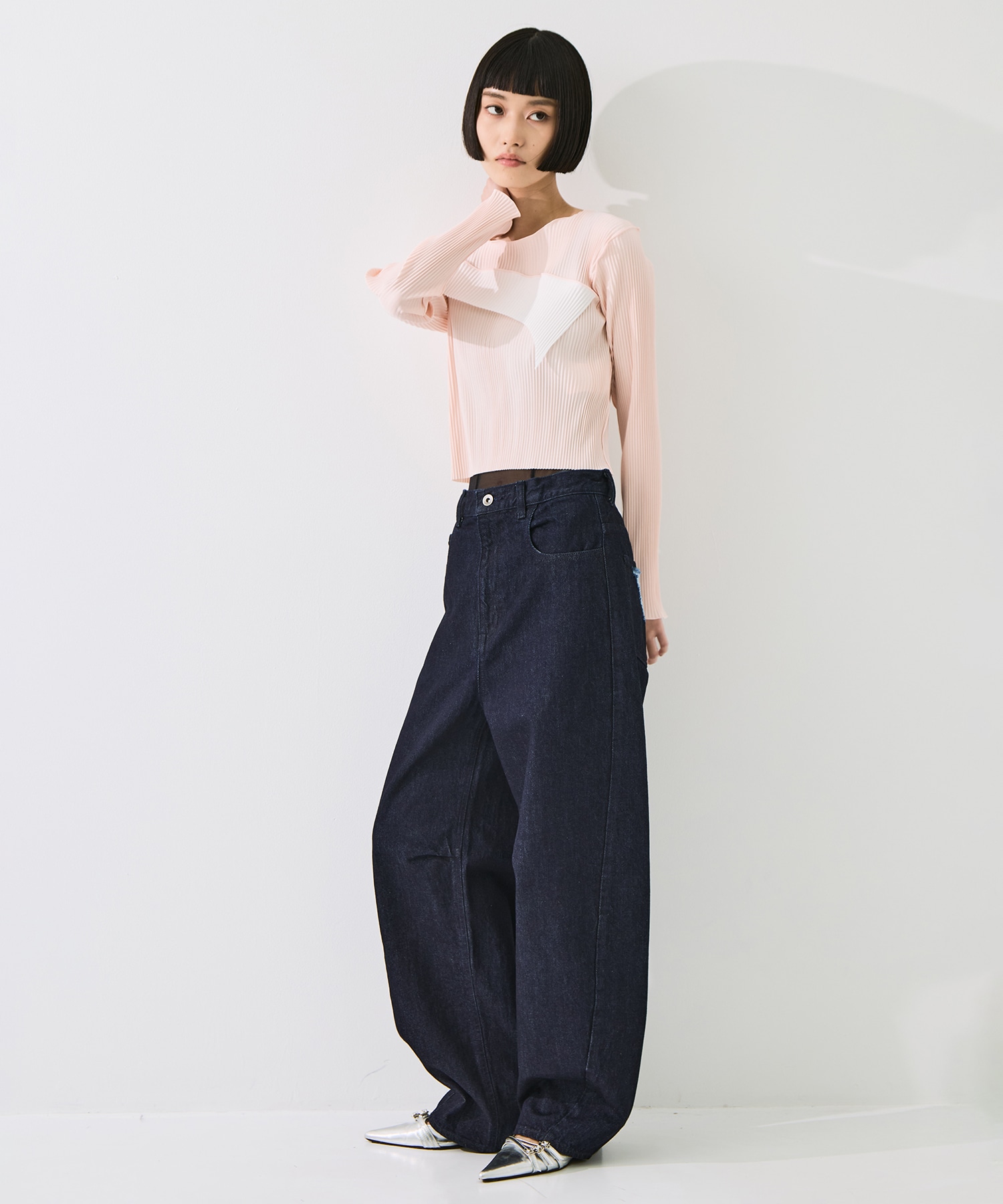 todo TINY WAVE TOP *LONG SLEEVE kotohayokozawa