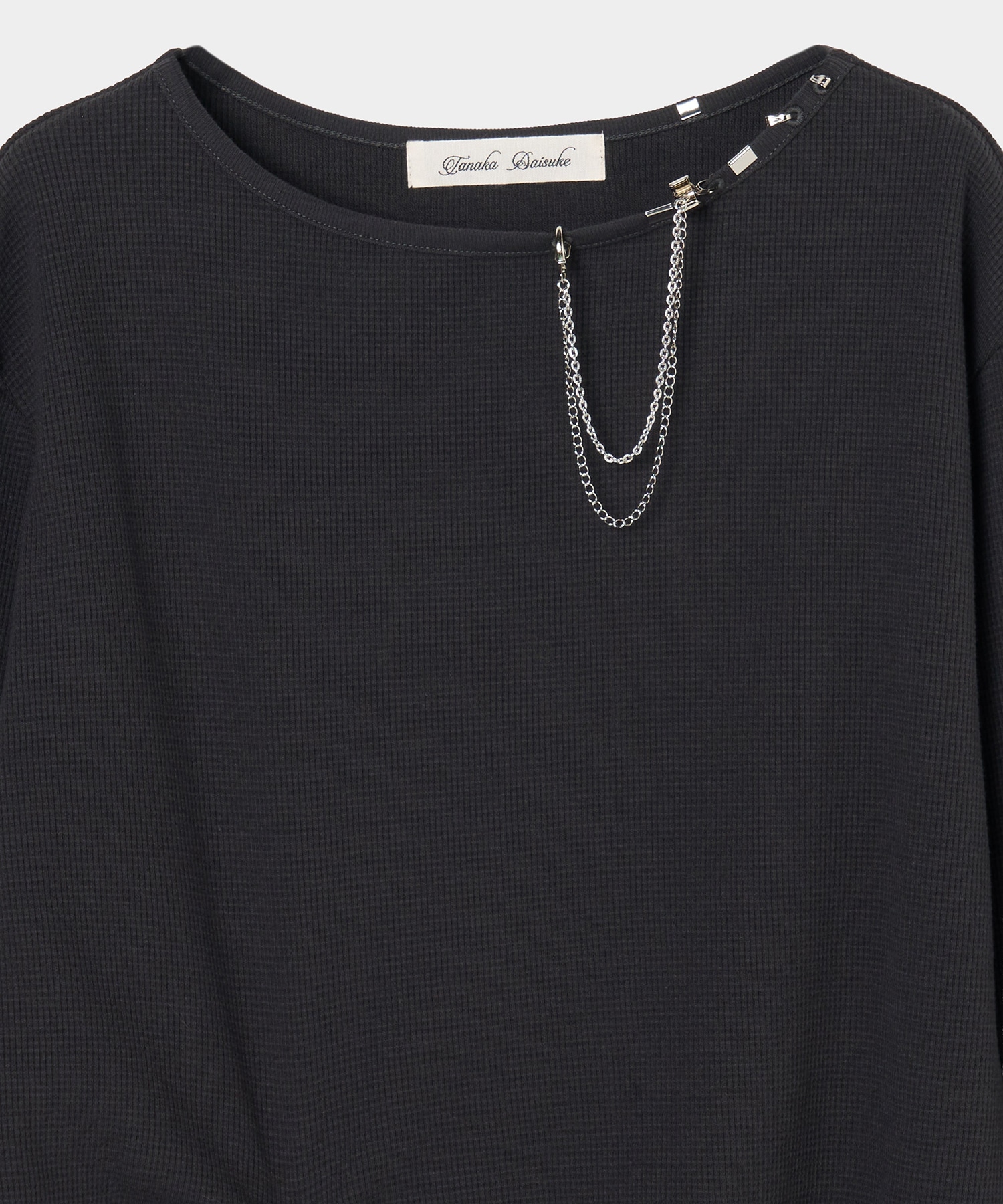 body piercing long sleeve　pullover tanakadaisuke