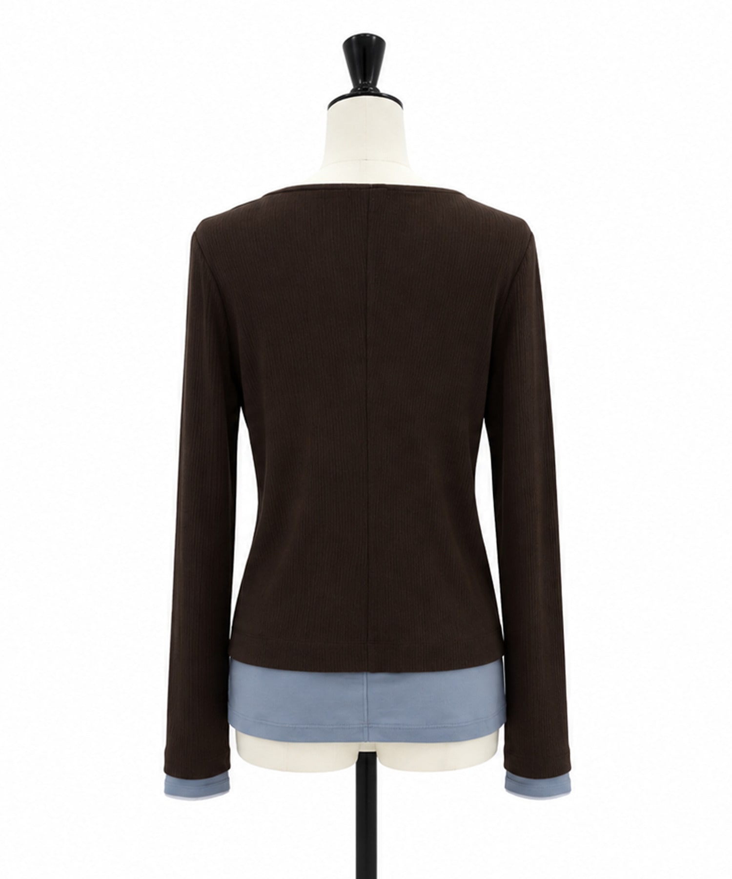 2Piece Layered Rib Top STUDIOUS