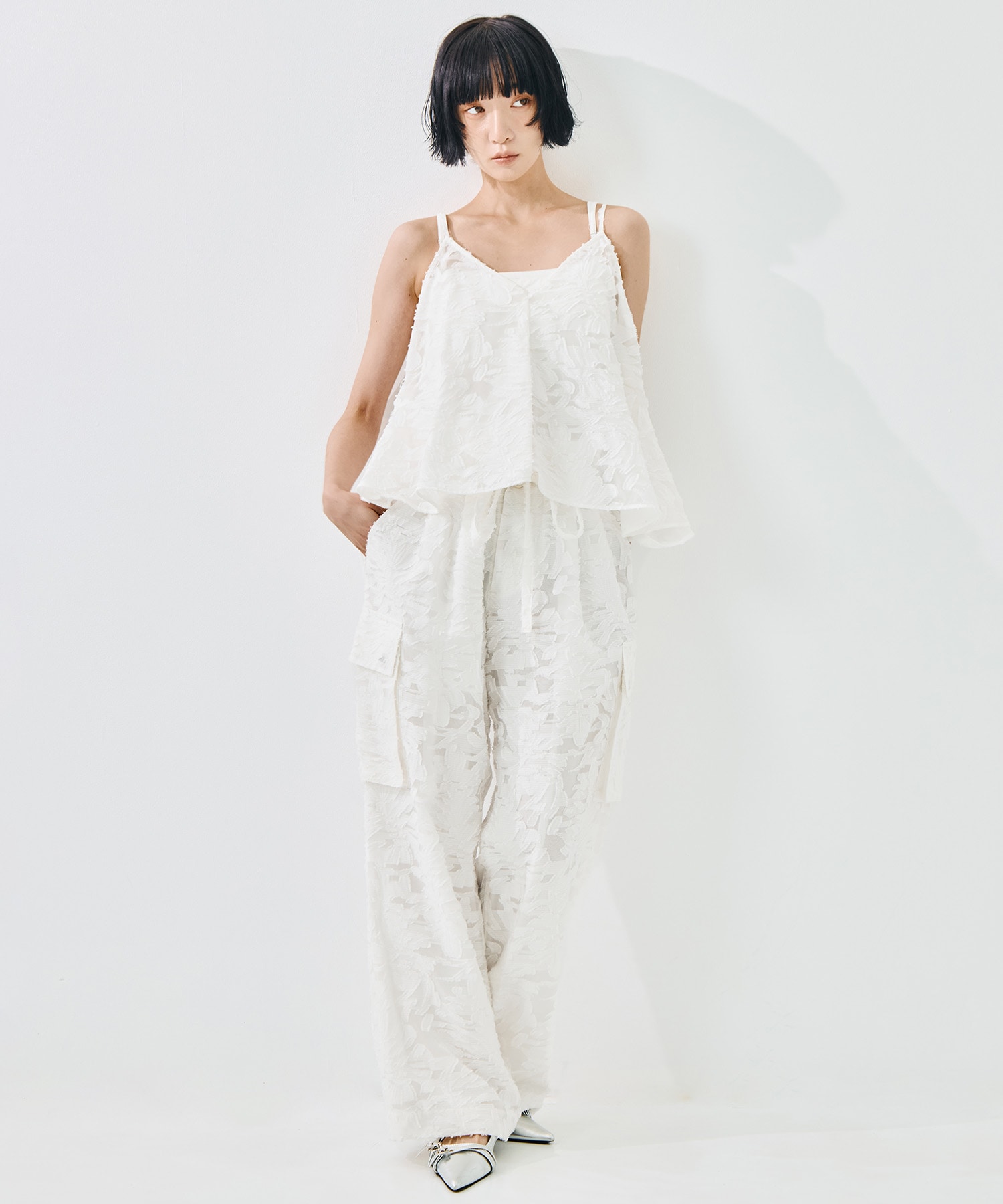 別注 立体ジャガードCAMISOLE TAAKK