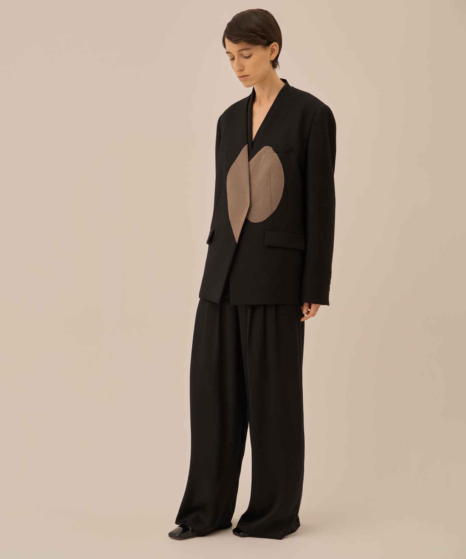 Karina tuck pants AKIRANAKA