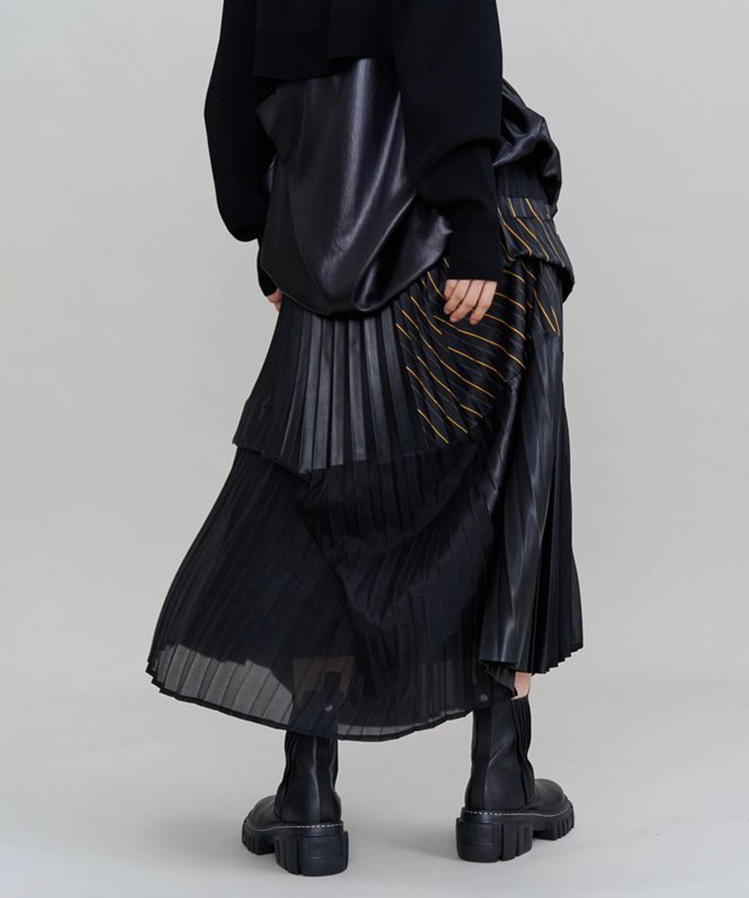 PATCHWORK PLEATS SK UN3D.