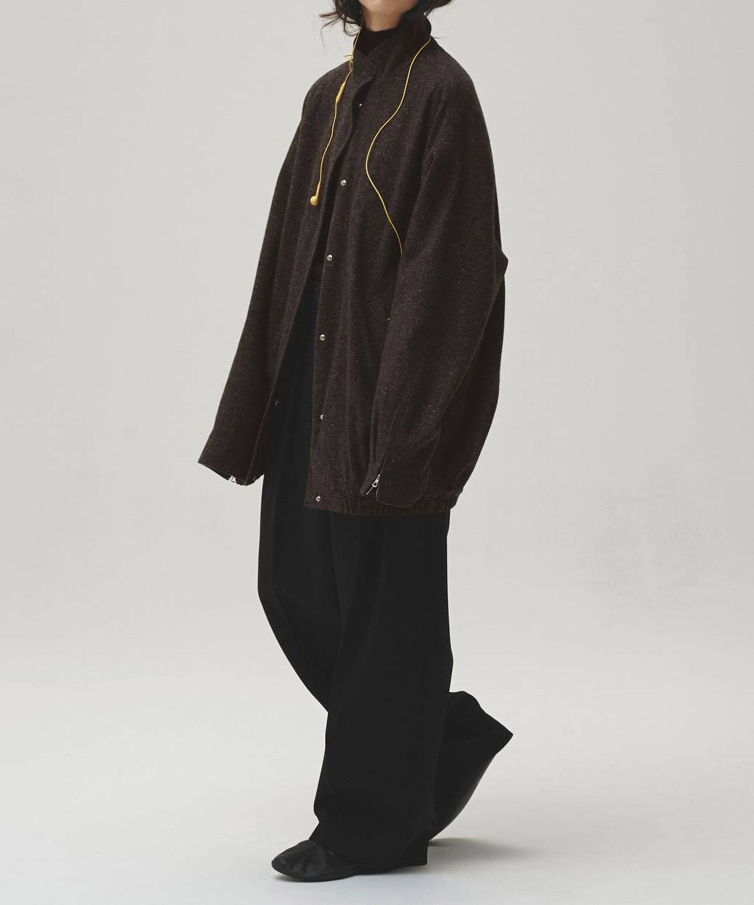 Silknep Tweed Blouson TODAYFUL