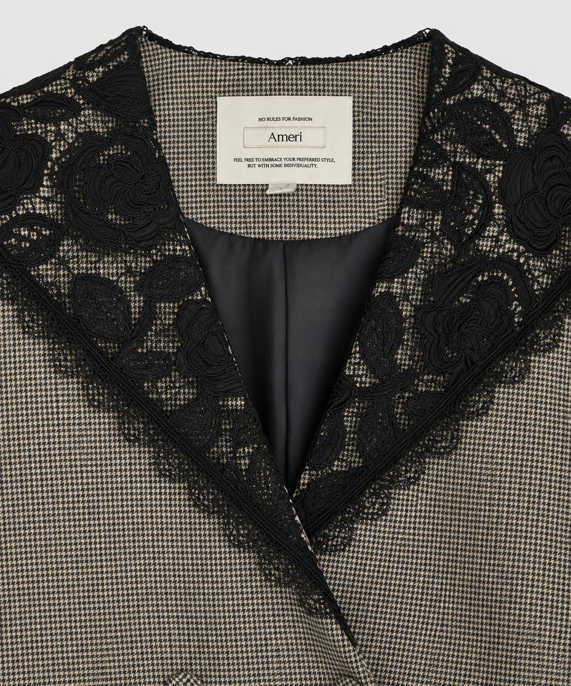 LACE SAILOR COLLAR JACKET AMERI
