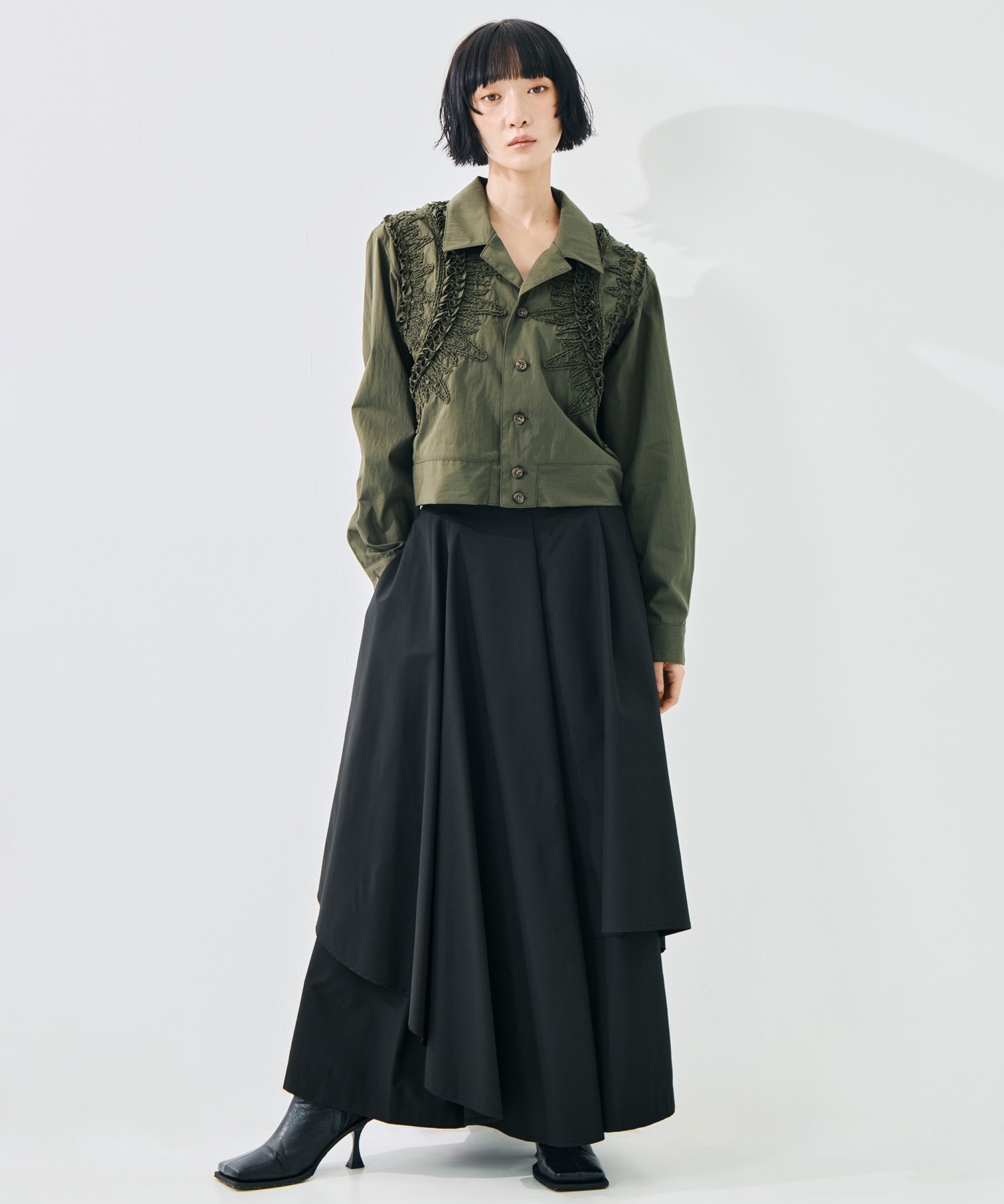 MILITARY SHIRT BLOUSON TAAKK