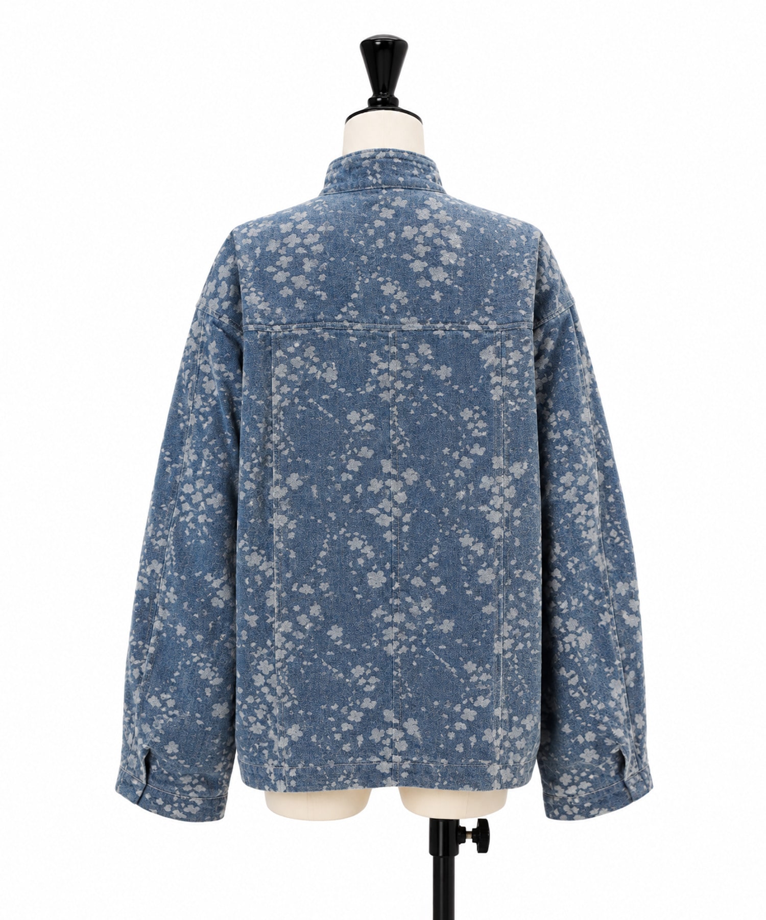 Floral Jacquard Denim Jacket Mame Kurogouchi