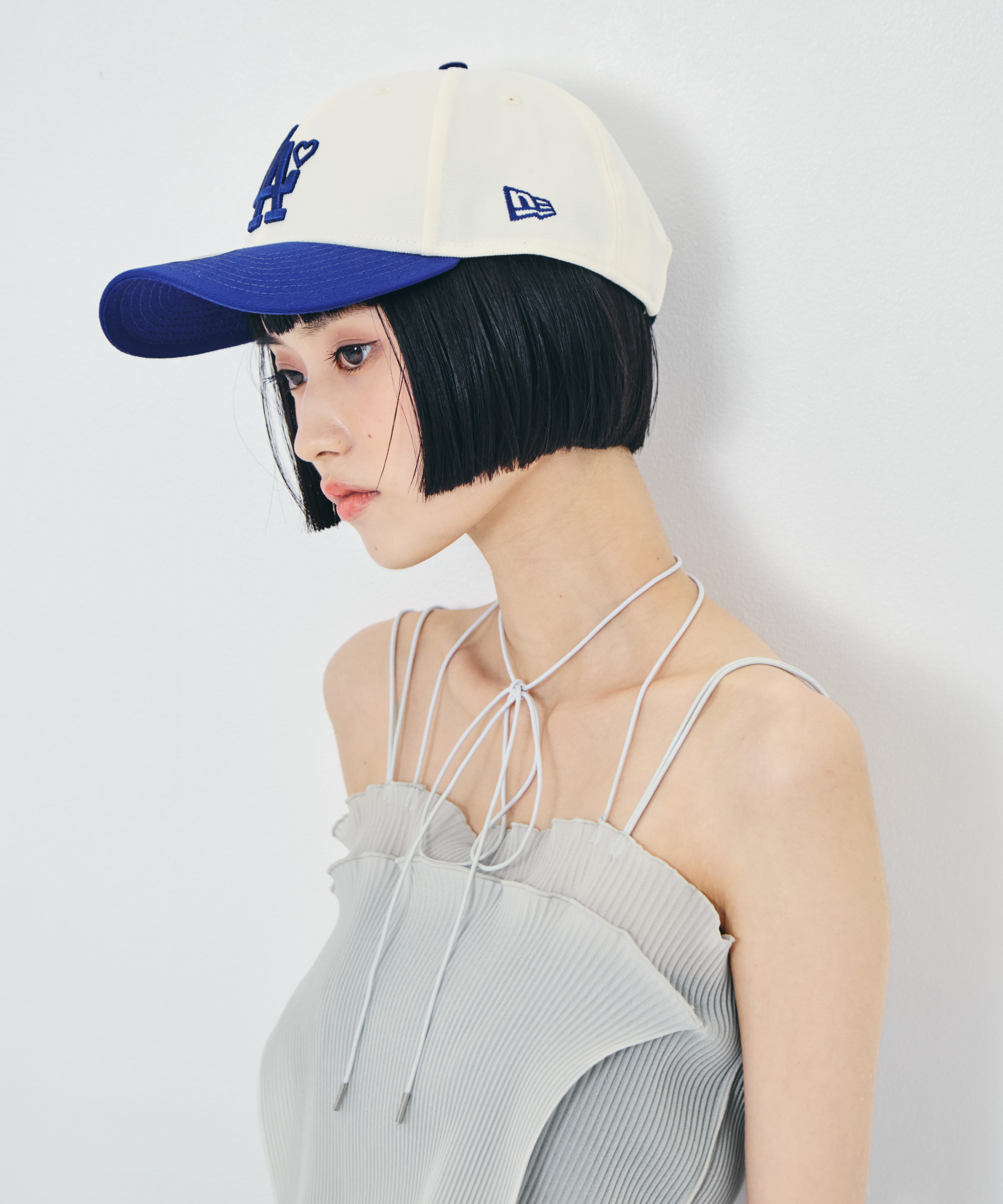 x Newera Dodgers CapWHT BASICKS