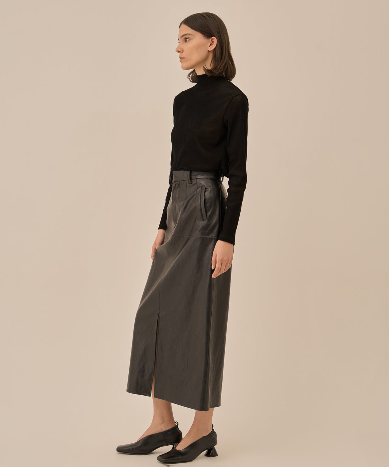 Claudia tie jersey pullover AKIRANAKA