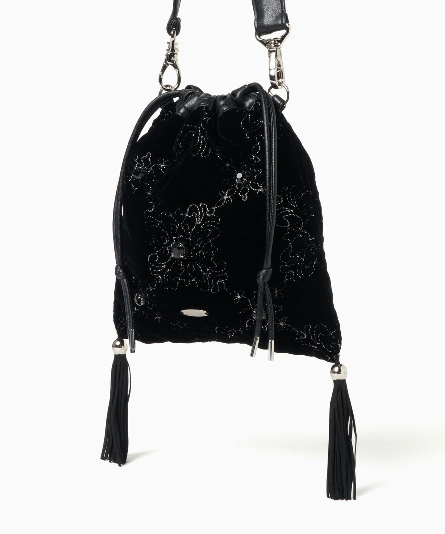 palace tiles quilted drawstring bag tanakadaisuke