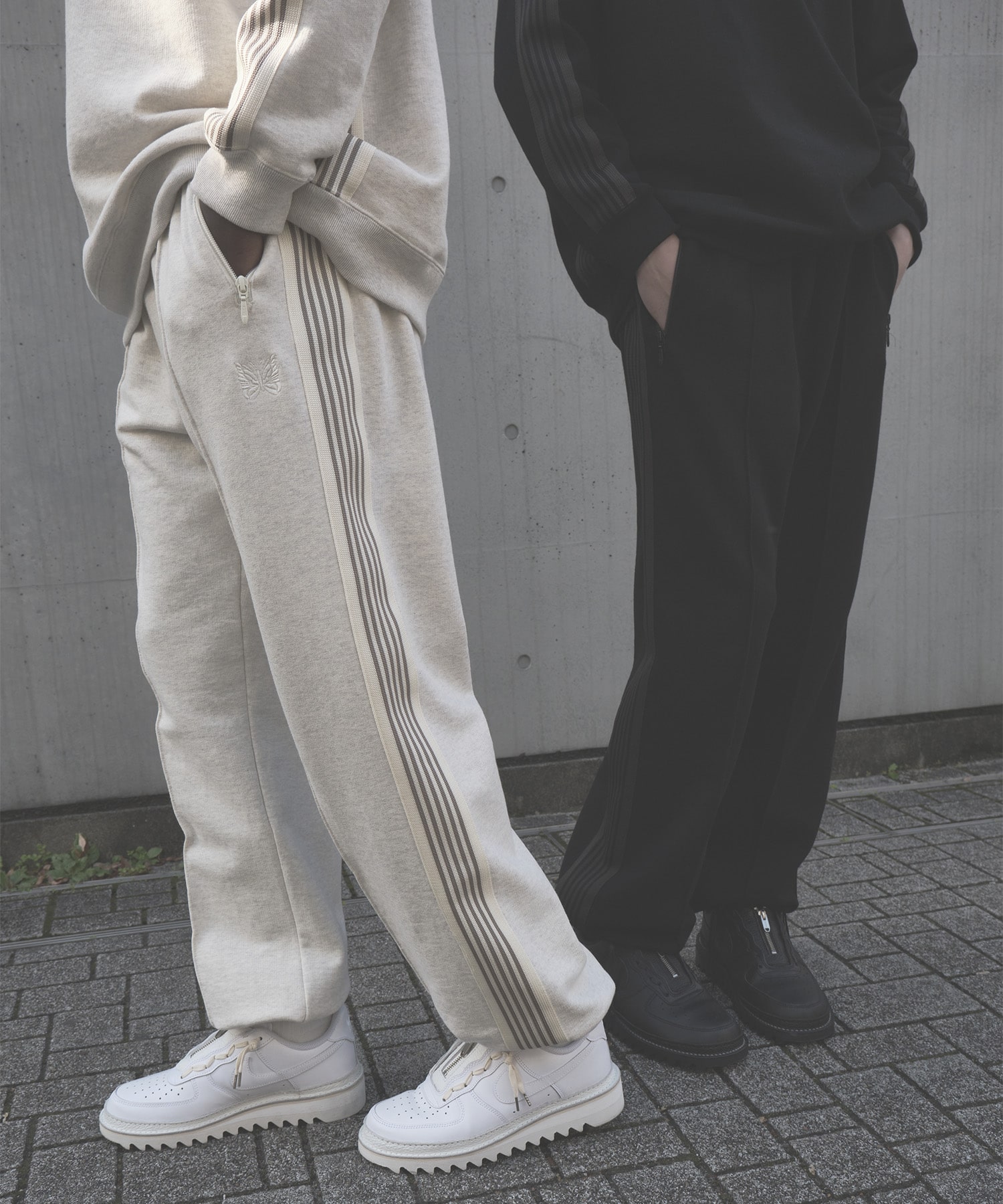 <別注>Track Pant - Sweat With Drew Code NEEDLES