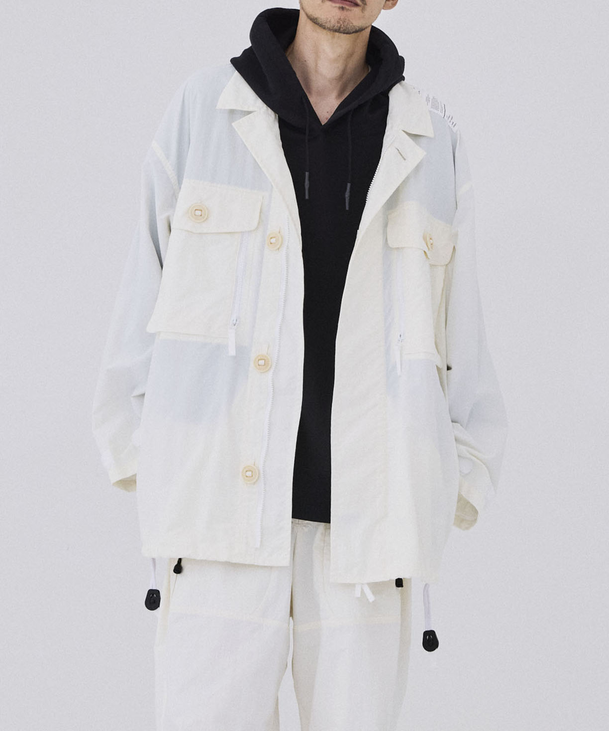 別注 9242-BL06-003 BLOUSON WHITE EDITION N.HOOLYWOOD