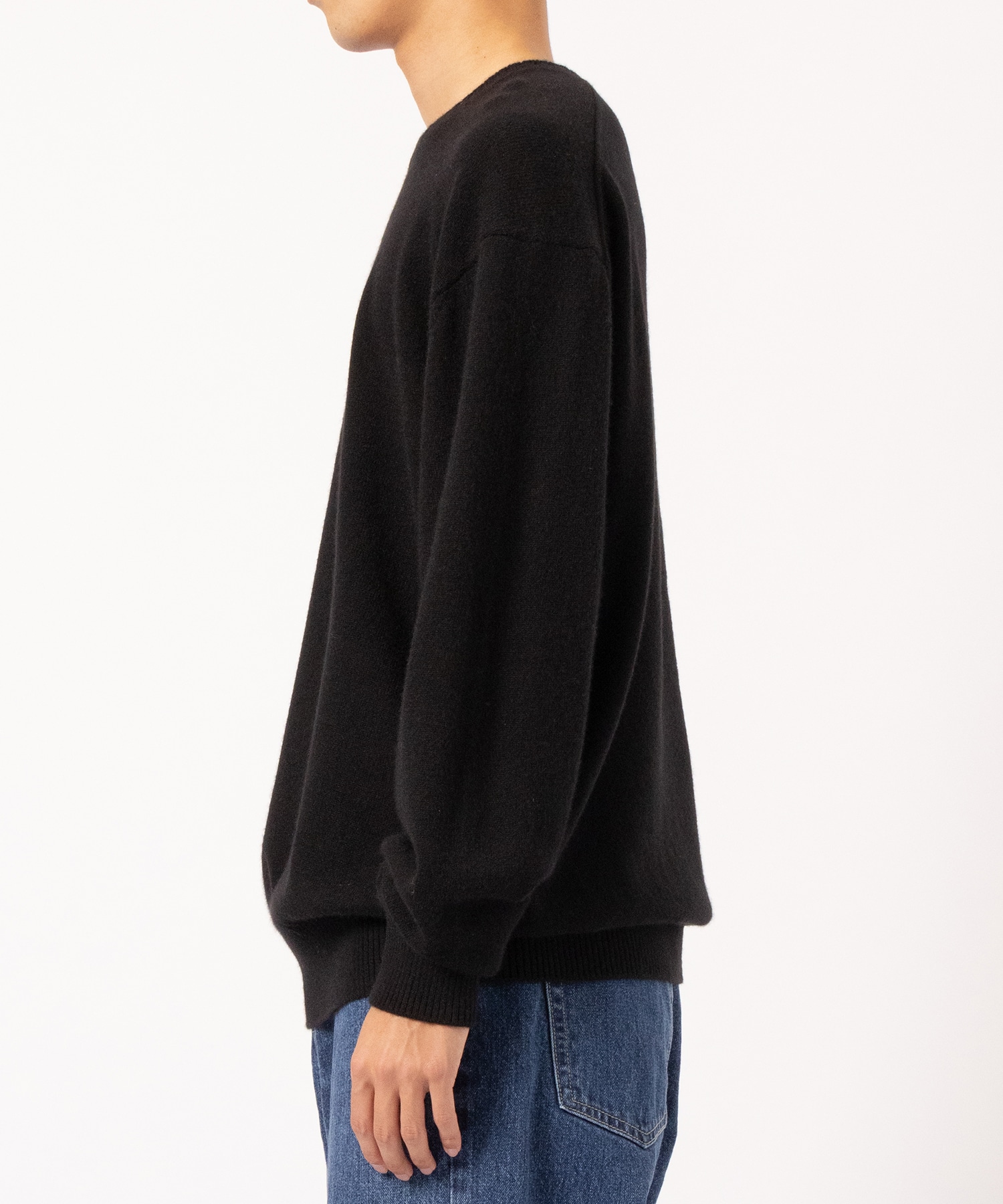 Cashmere Long Sleeve Knit T-shirt gim context