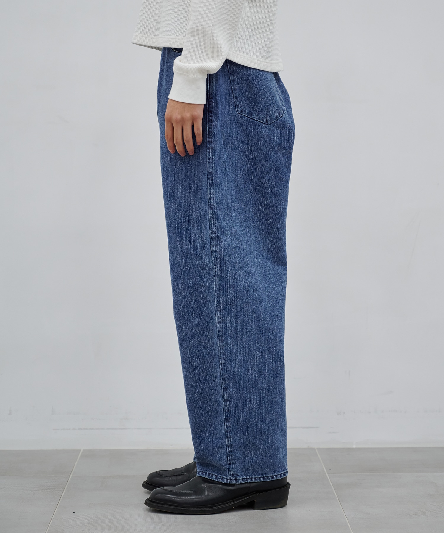 WIDE DENIM PT　USED kiivu