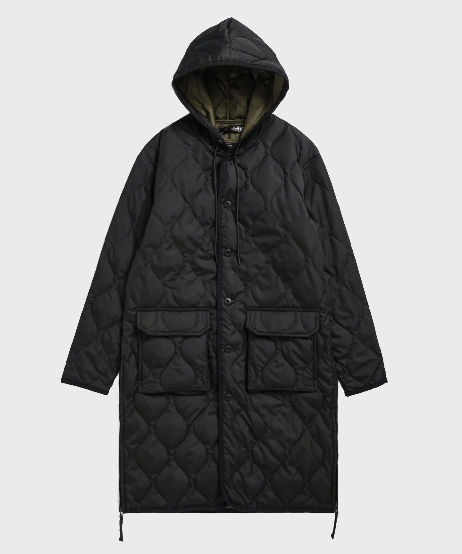 MILITARY HOOD DOWN COAT TAION/TAION EXTRA