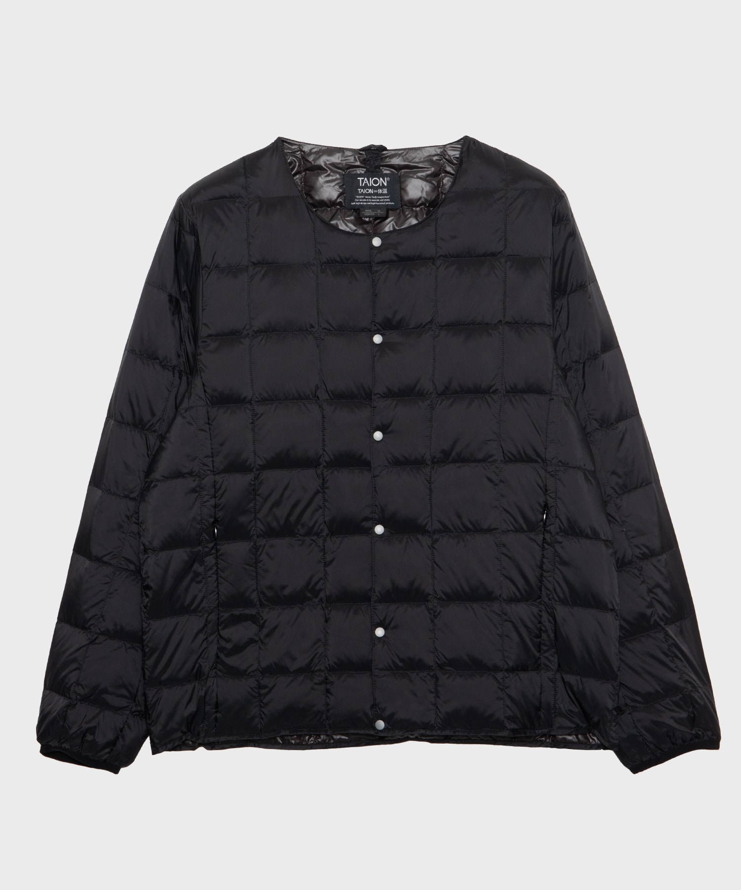 CREW NECK BUTTON DOWN JKT TAION/TAION EXTRA