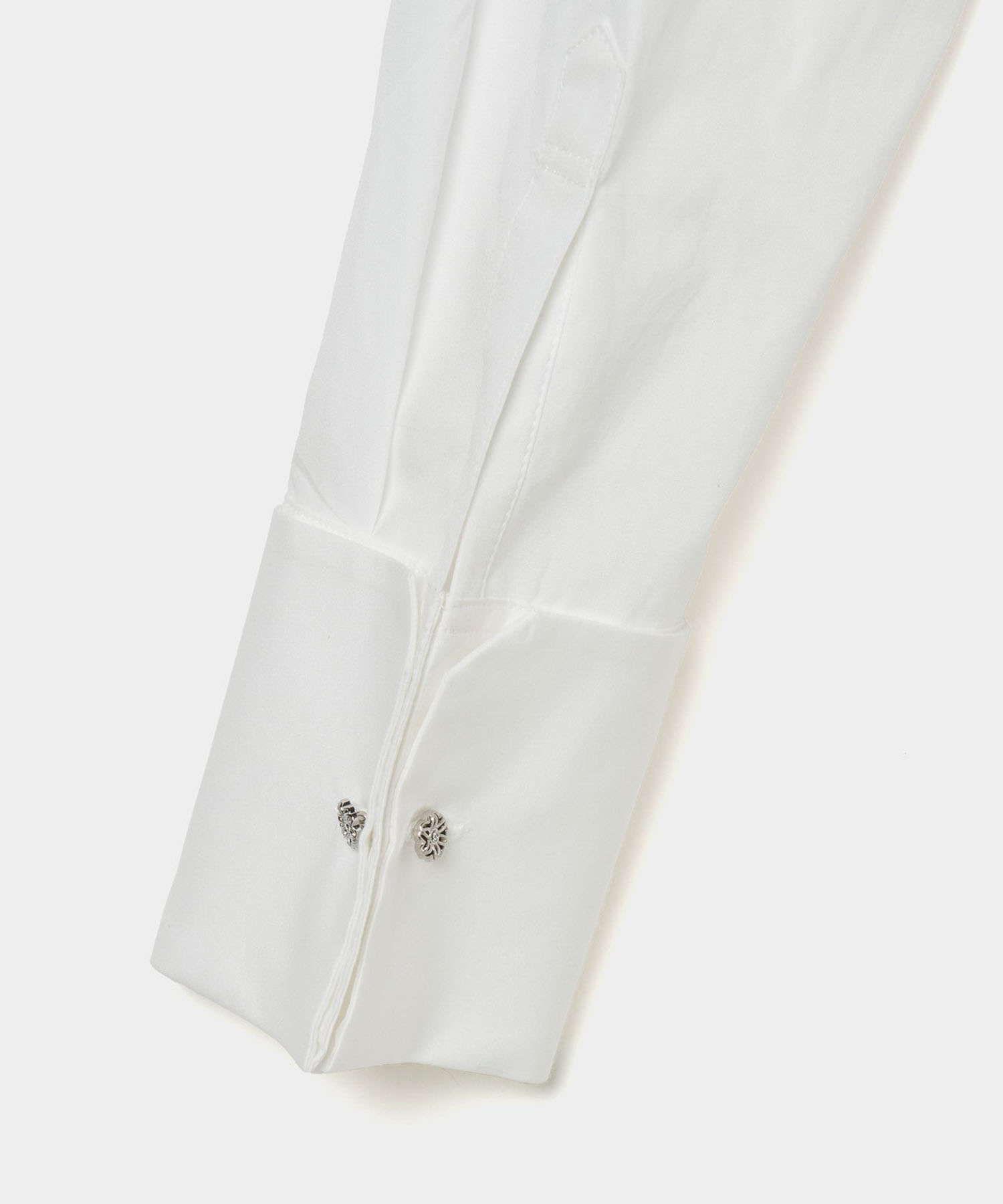 crystal silver tip lapel shirt tanakadaisuke