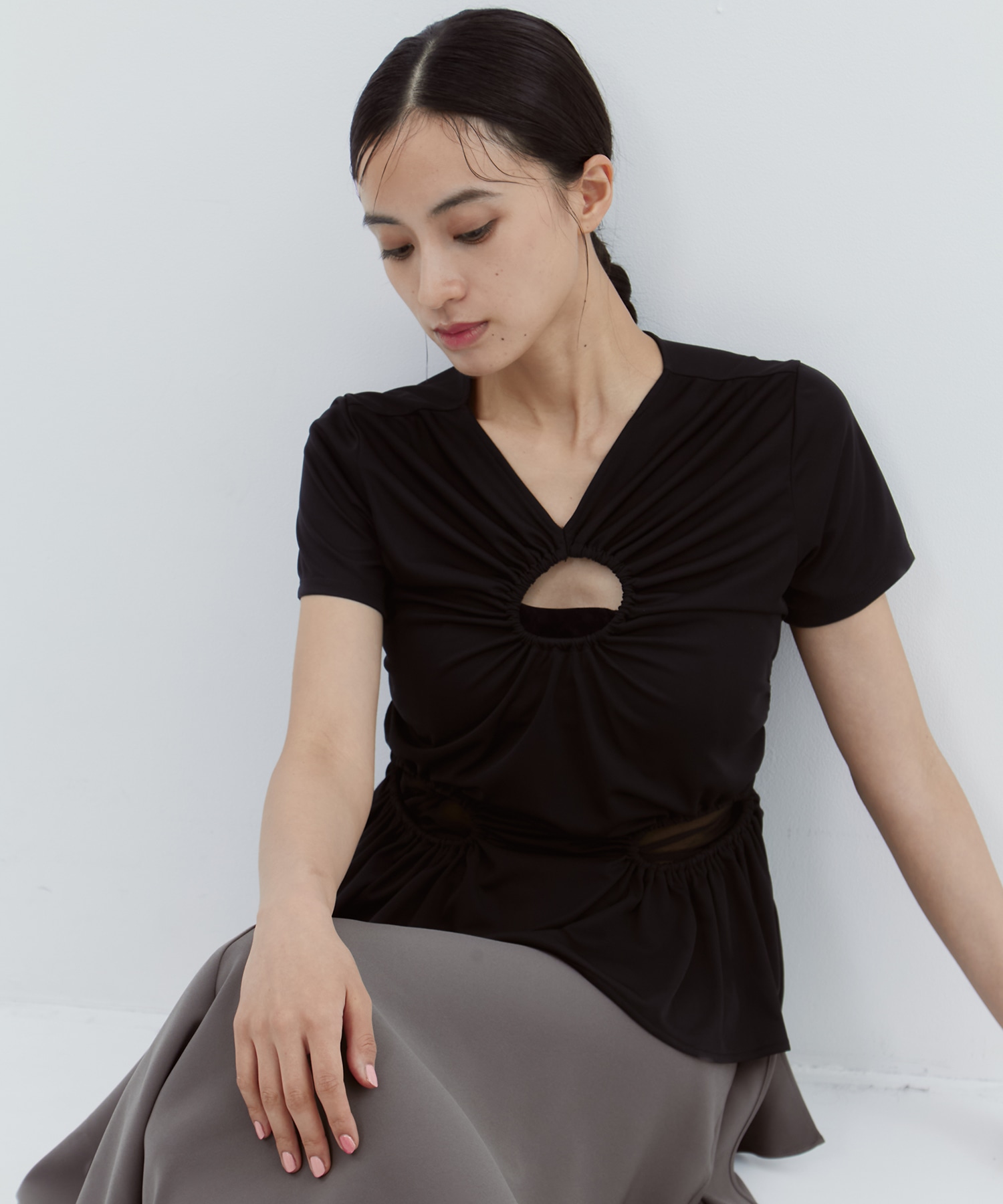 別注 CIRCLE CUT TEE FETICO