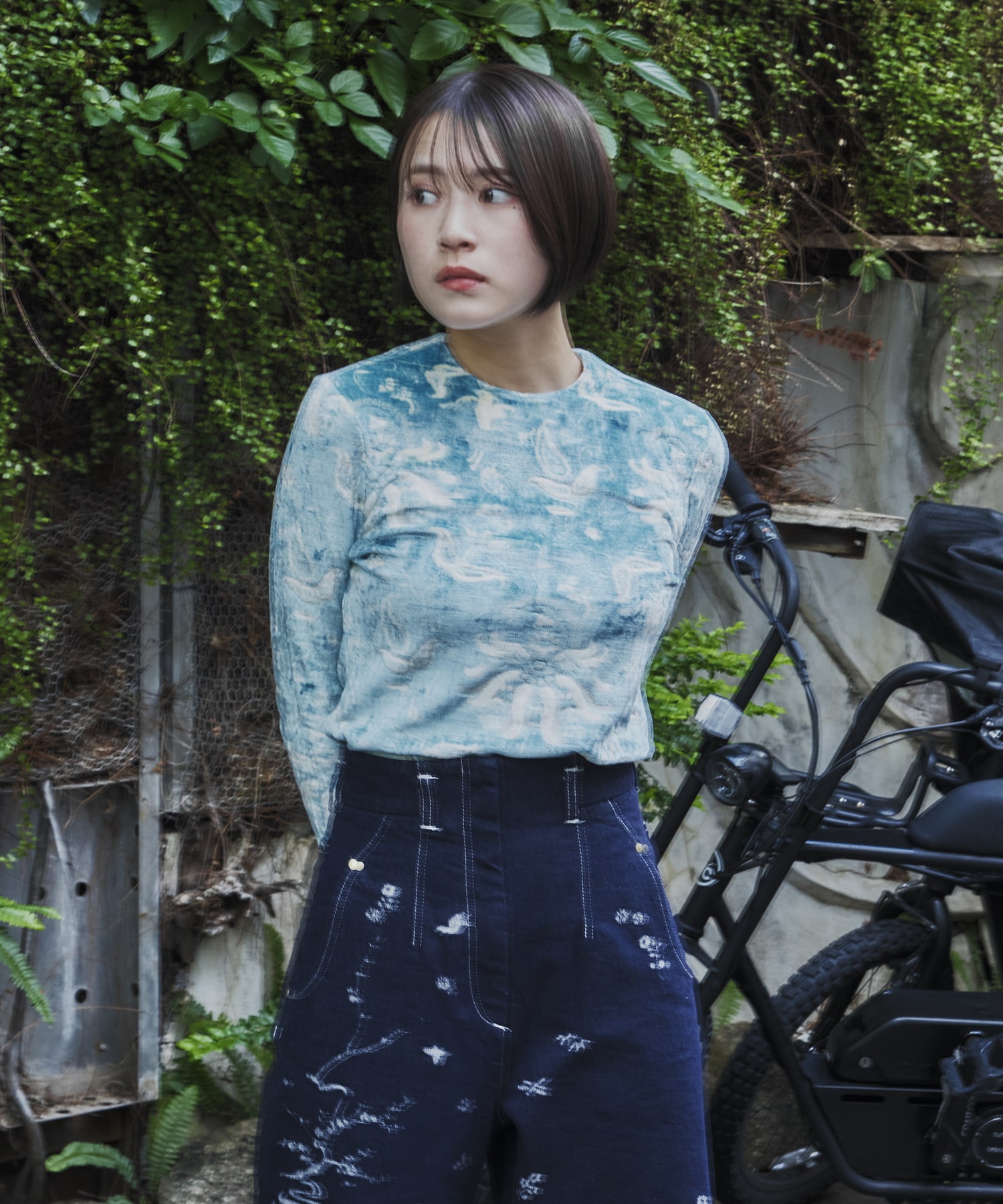 別注 Velour Jersey Top Mame Kurogouchi