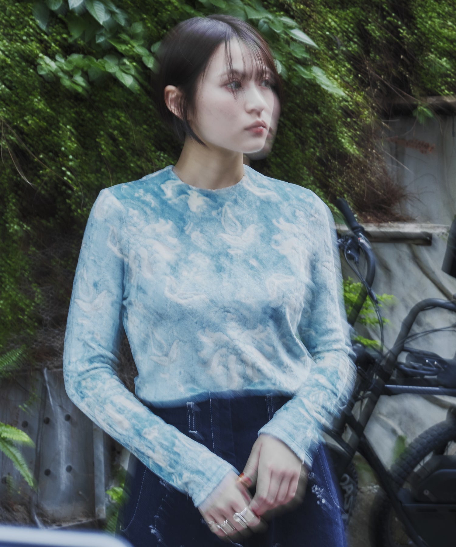 別注 Velour Jersey Top Mame Kurogouchi