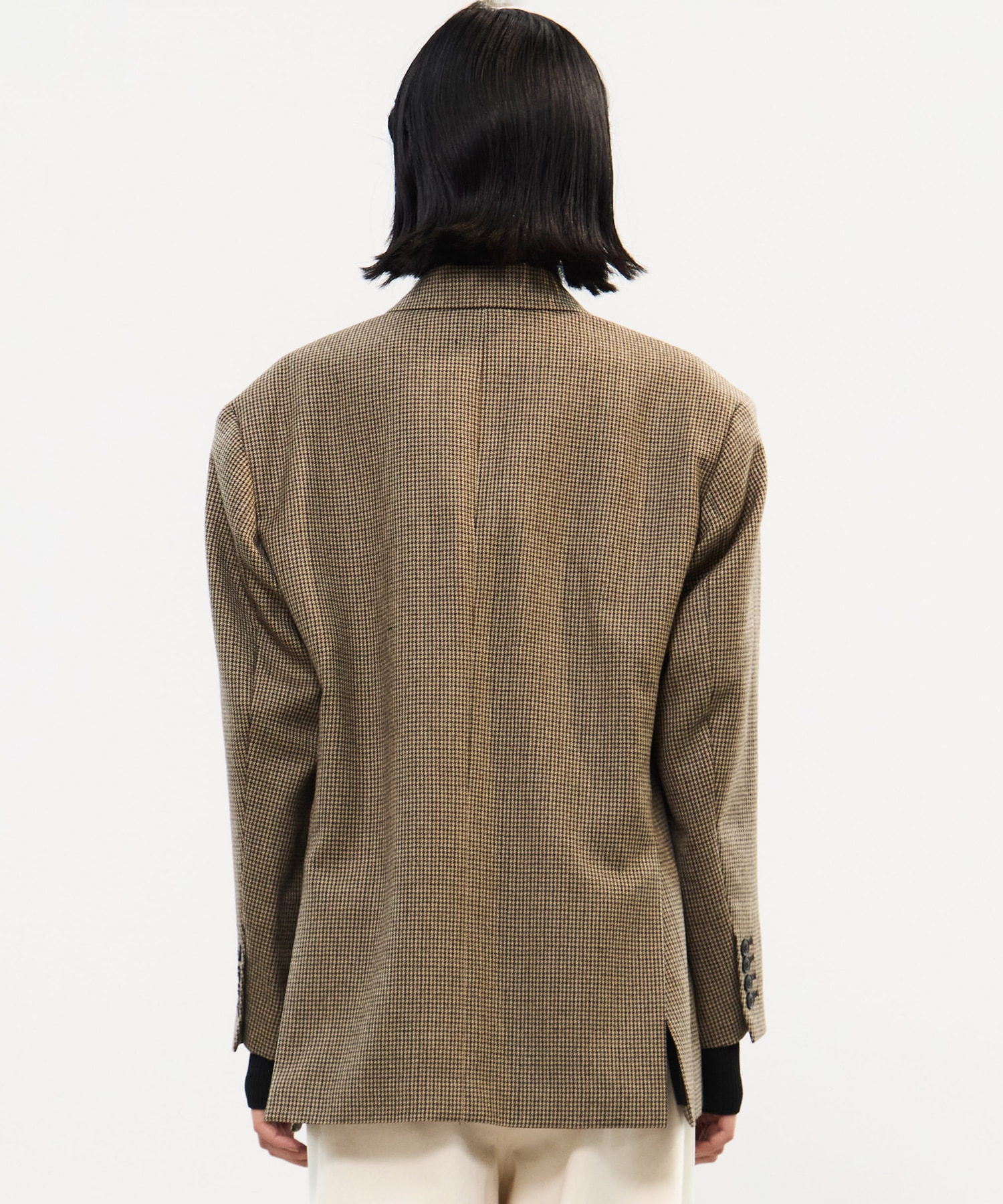 Wool check jacket TOGA