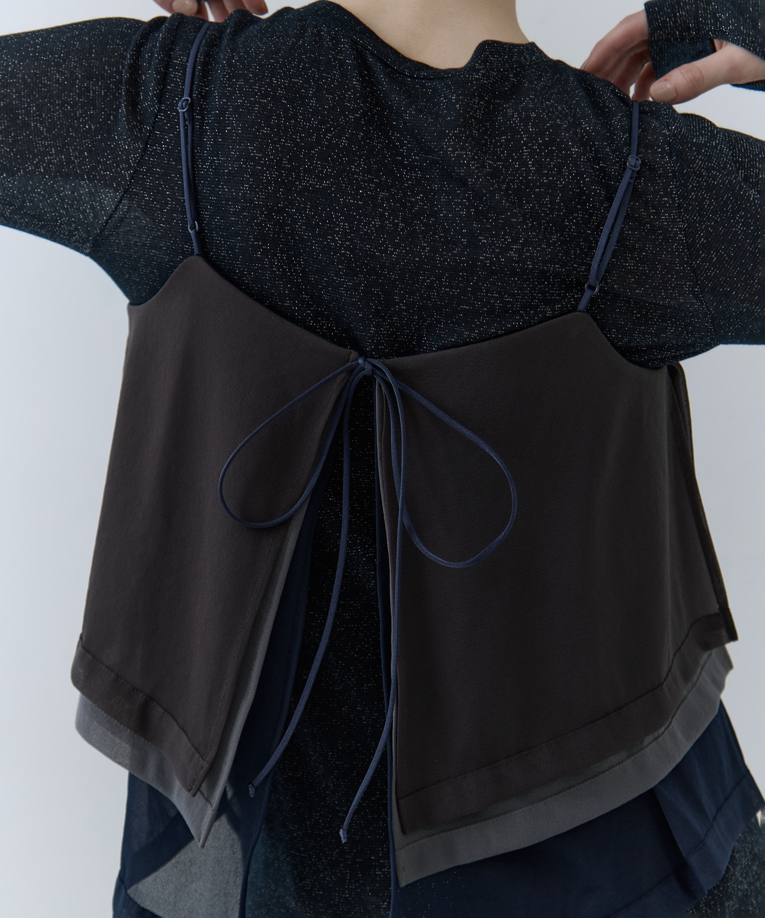 3way Camisole & Cashmere Long T STUDIOUS