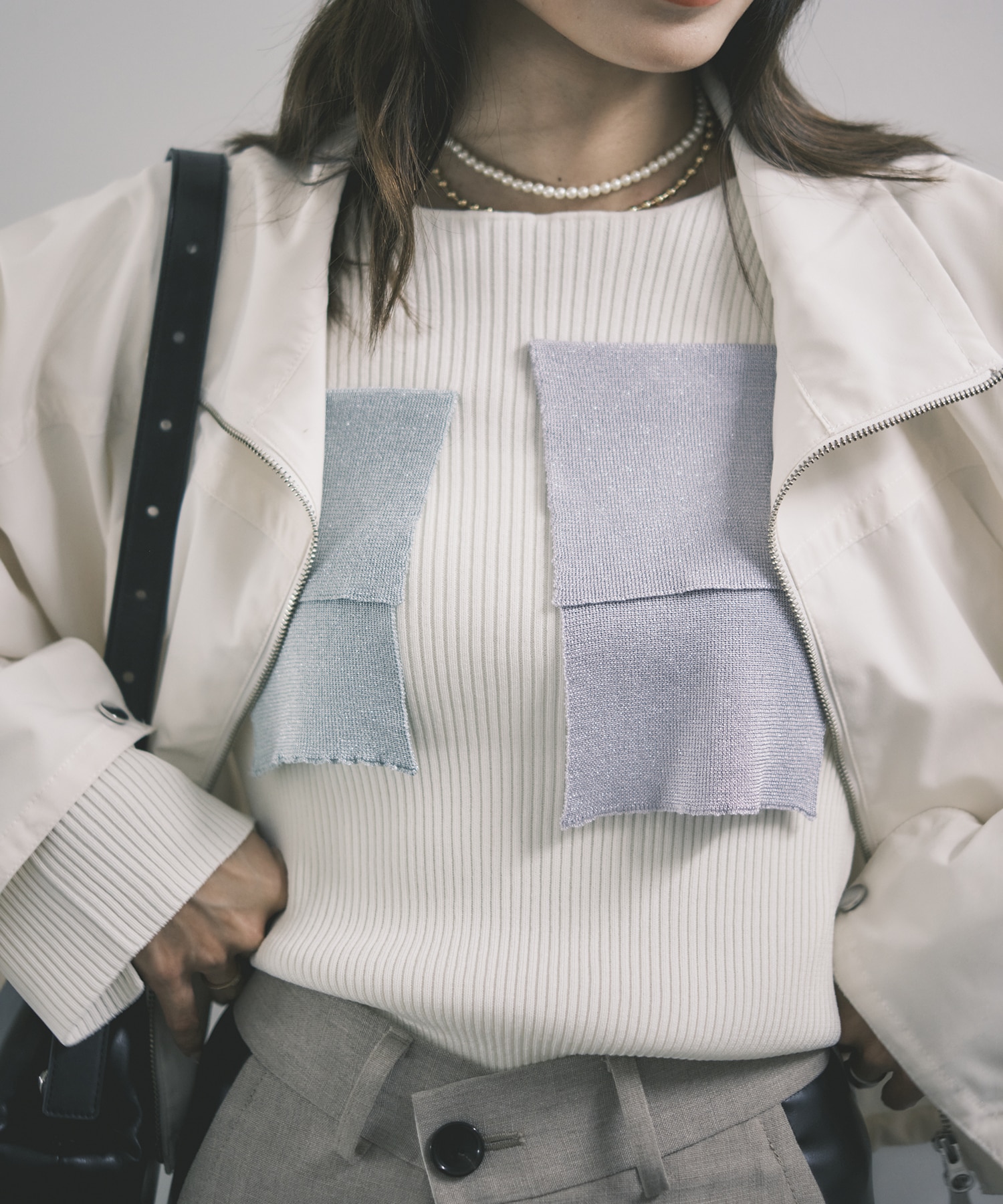 別注CREW NECK RIB KNIT kotohayokozawa