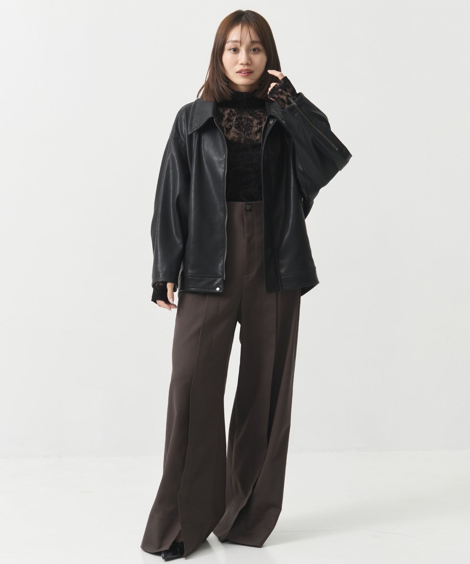 Vintage Leather Blouson STUDIOUS