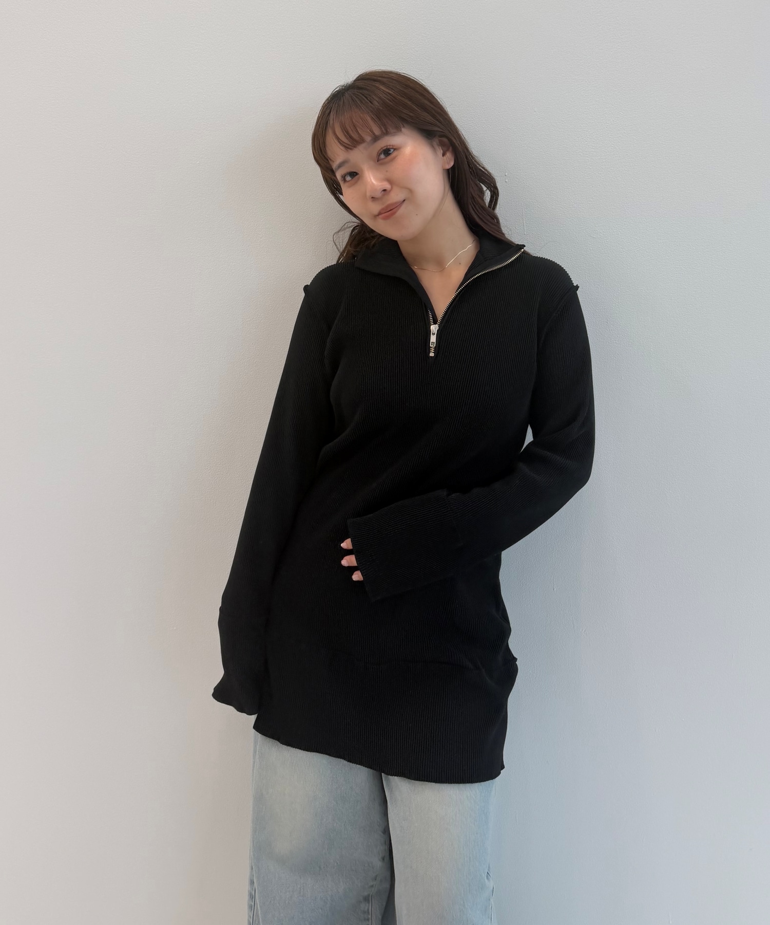 別注 CRISP ZIP MINI ONE PIECE kotohayokozawa