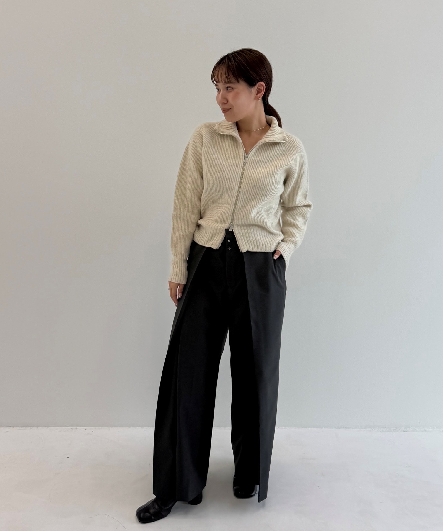 別注TUCKED WIDE TROUSERS JOHN LAWRENCE SULLIVAN