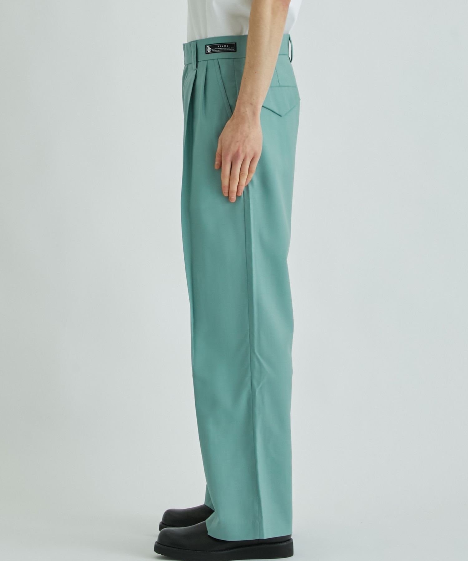 早い者勝ち jieda 22ss WOOL WIDESTRAIGHT SLACKS mint kids-nurie.com