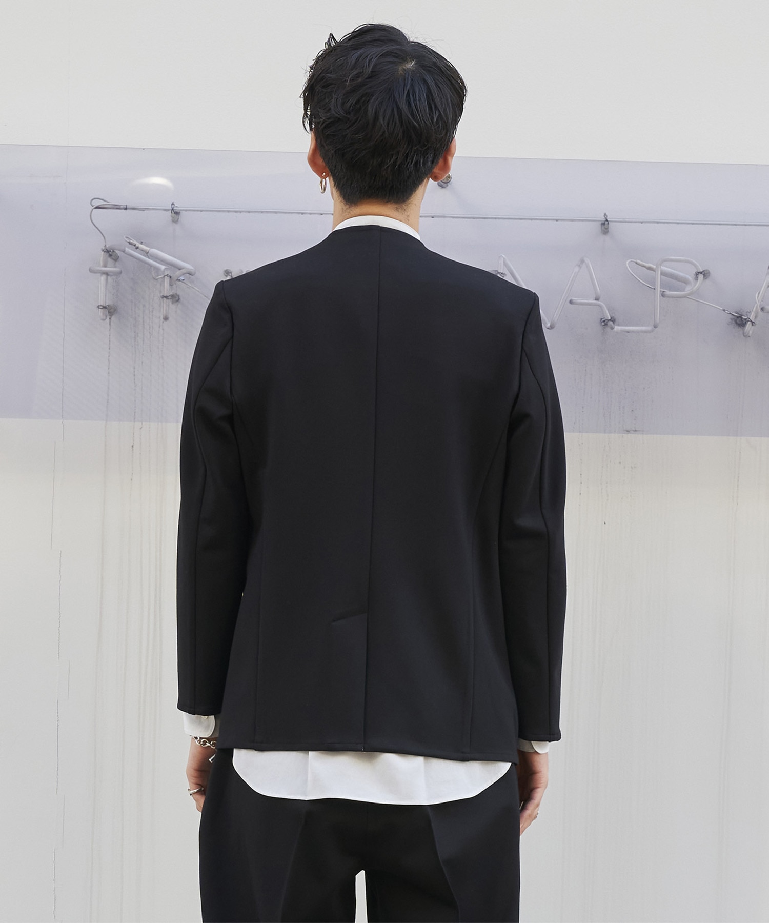 専用RAINMAKER PONTE ROMA NO COLLAR JACKET 専用RAINMAKER PONTE ROMA NO COLLAR JACKET 専用RAINMAKER PONTE ROMA