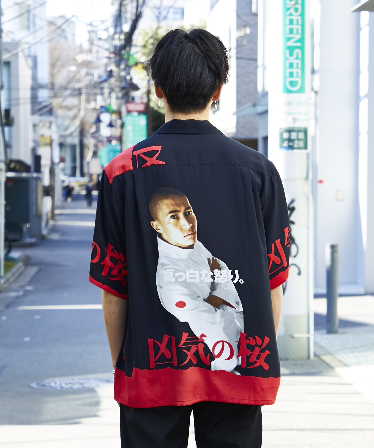 限定SALE WACKO MARIA - wacko maria 凶気の桜 Tシャツ 黒 ロゴT