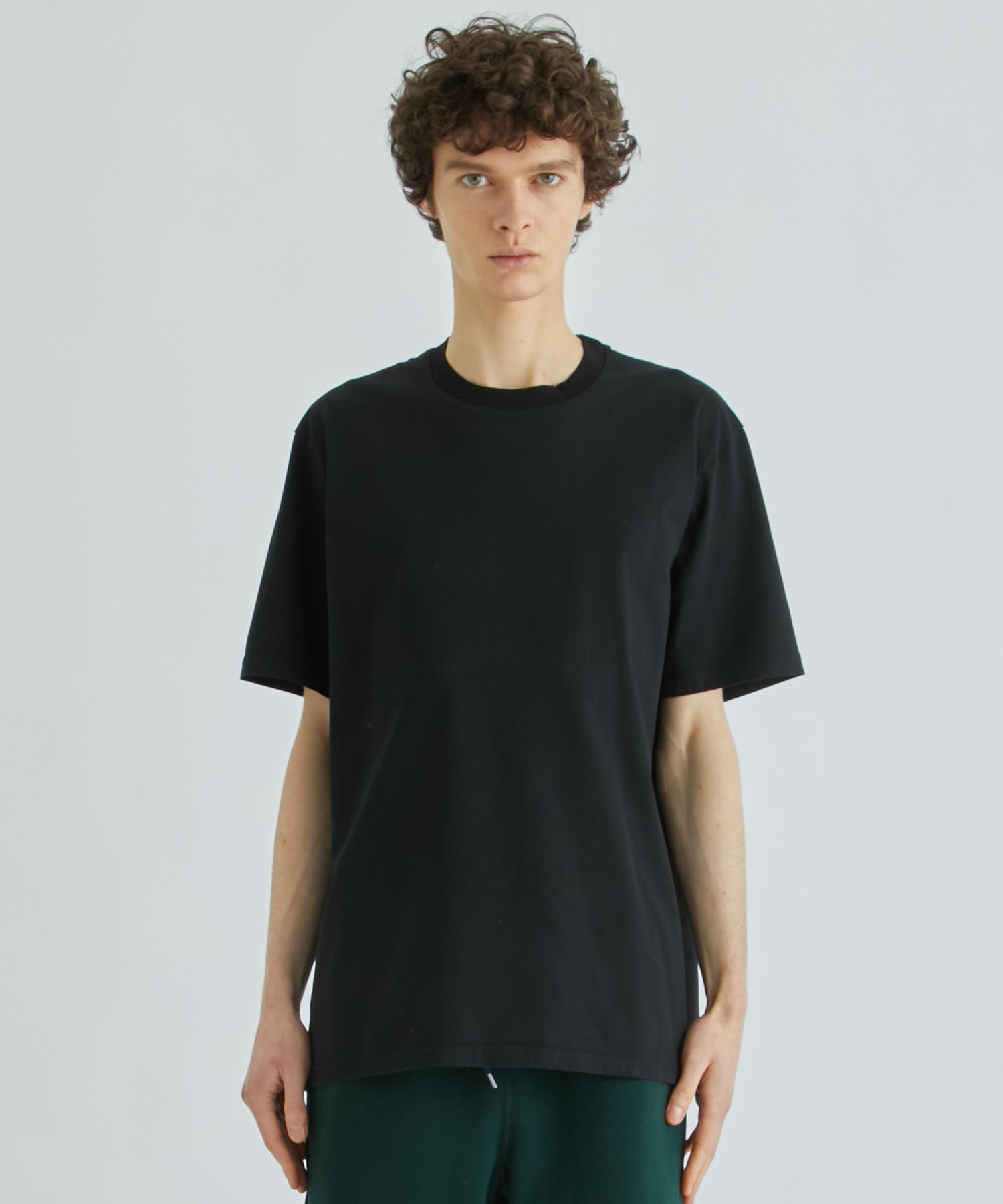 <別注>GIZA SILKY S/S TEE ATTACHMENT
