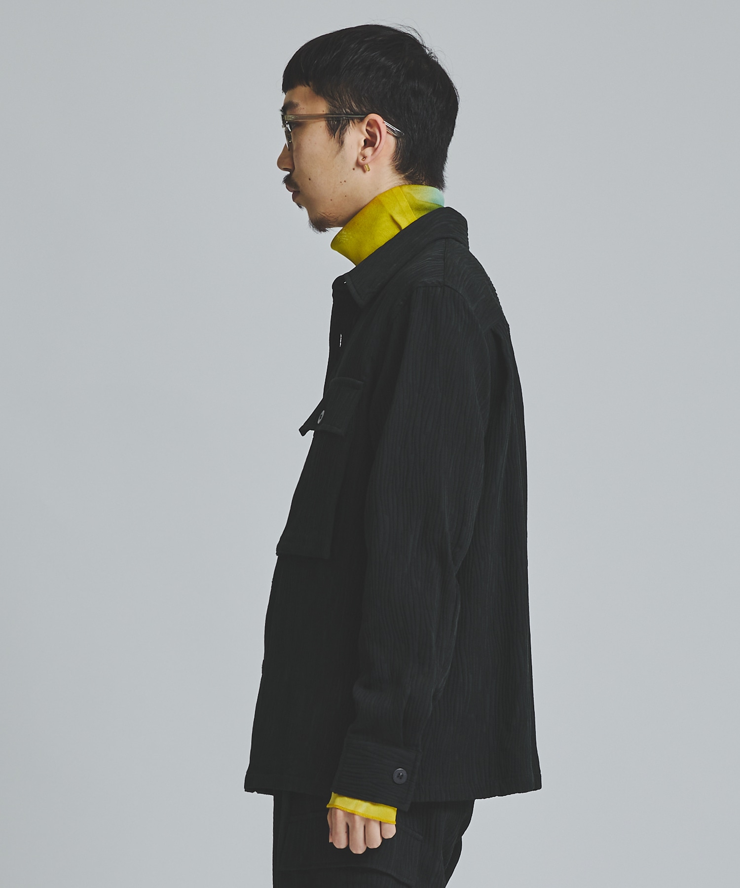 CREPE OVER-SHIRTS｜TAAKK