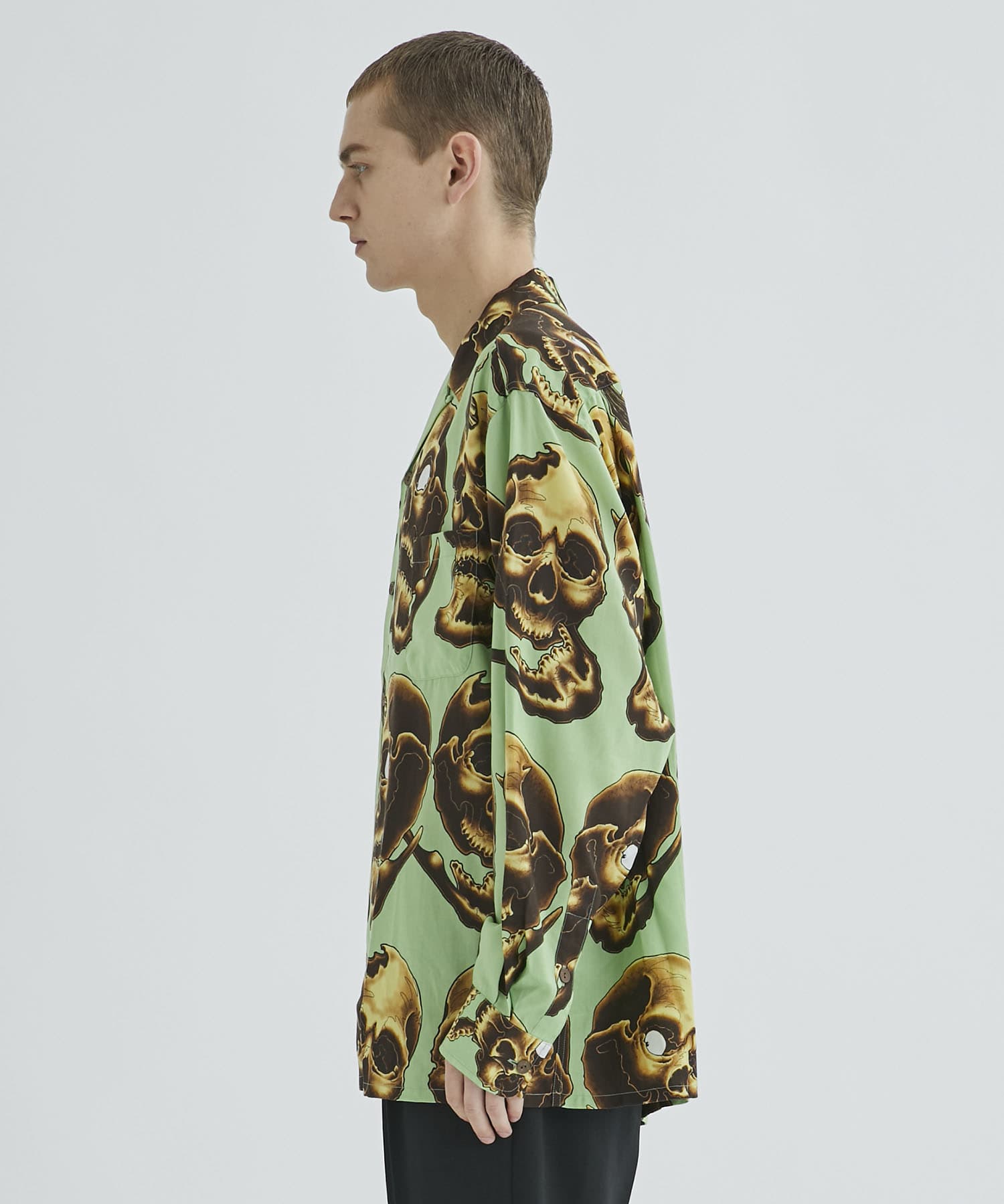 56 TATTOO STUDIO / HAWAIIAN SHIRT L/S WACKO MARIA