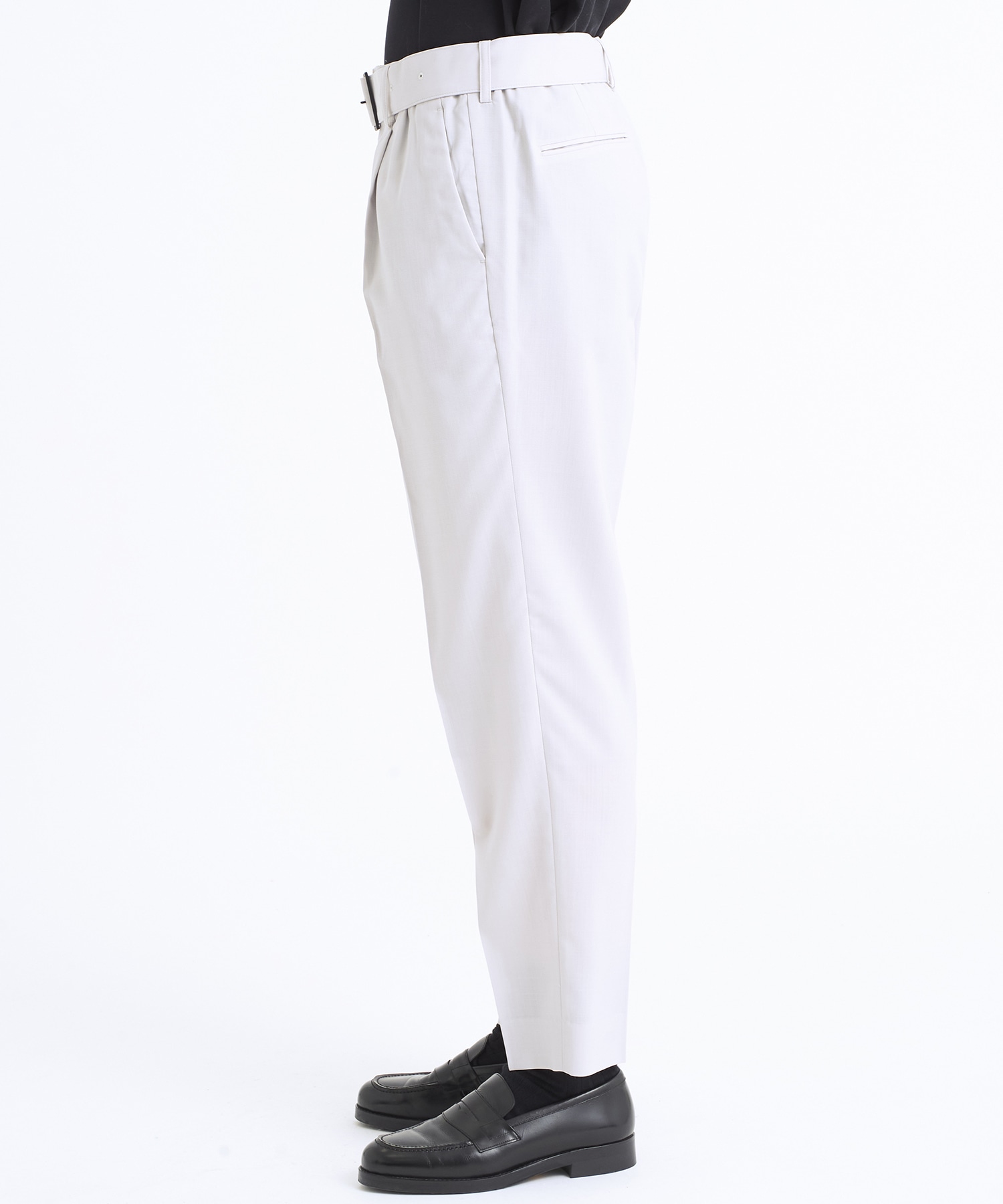 BELTED SLACKS｜CITY